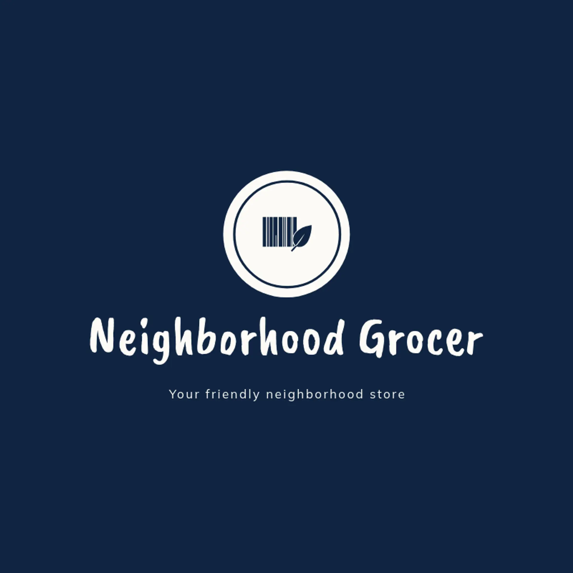 Neighborhood Grocer logo for mart