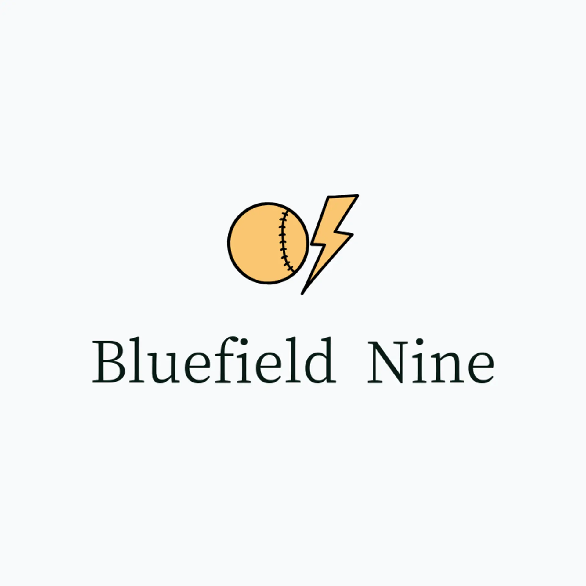 Bluefield Nine logo for baseball
