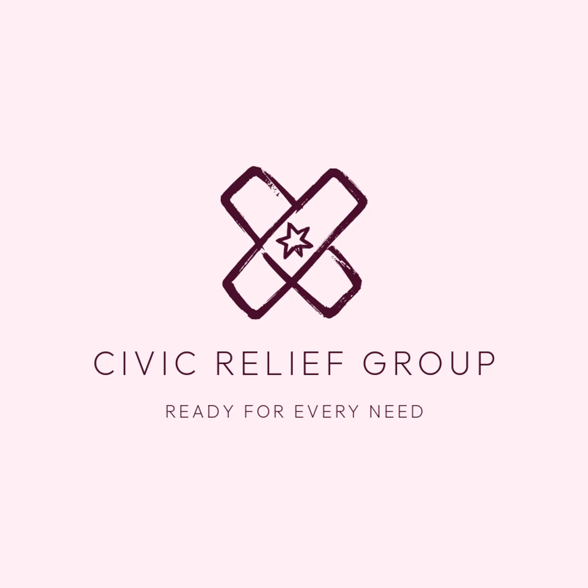 Civic Relief Group logo for first aid