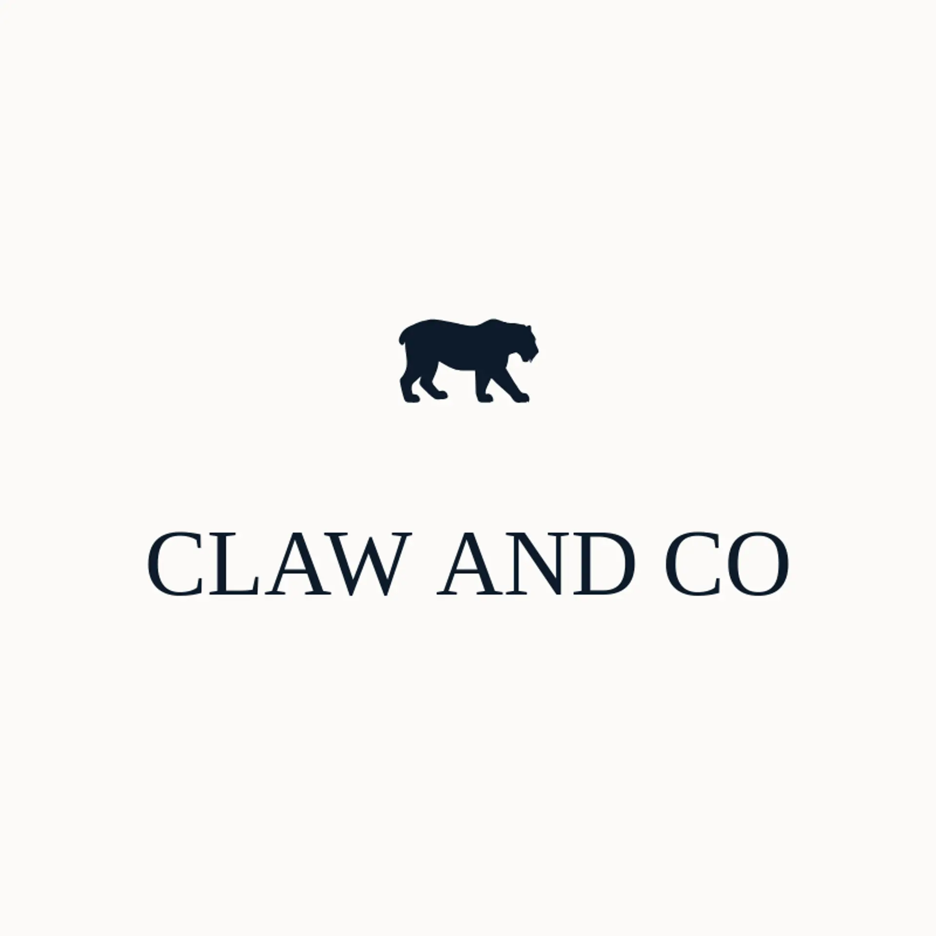 Claw And Co logo for leopard