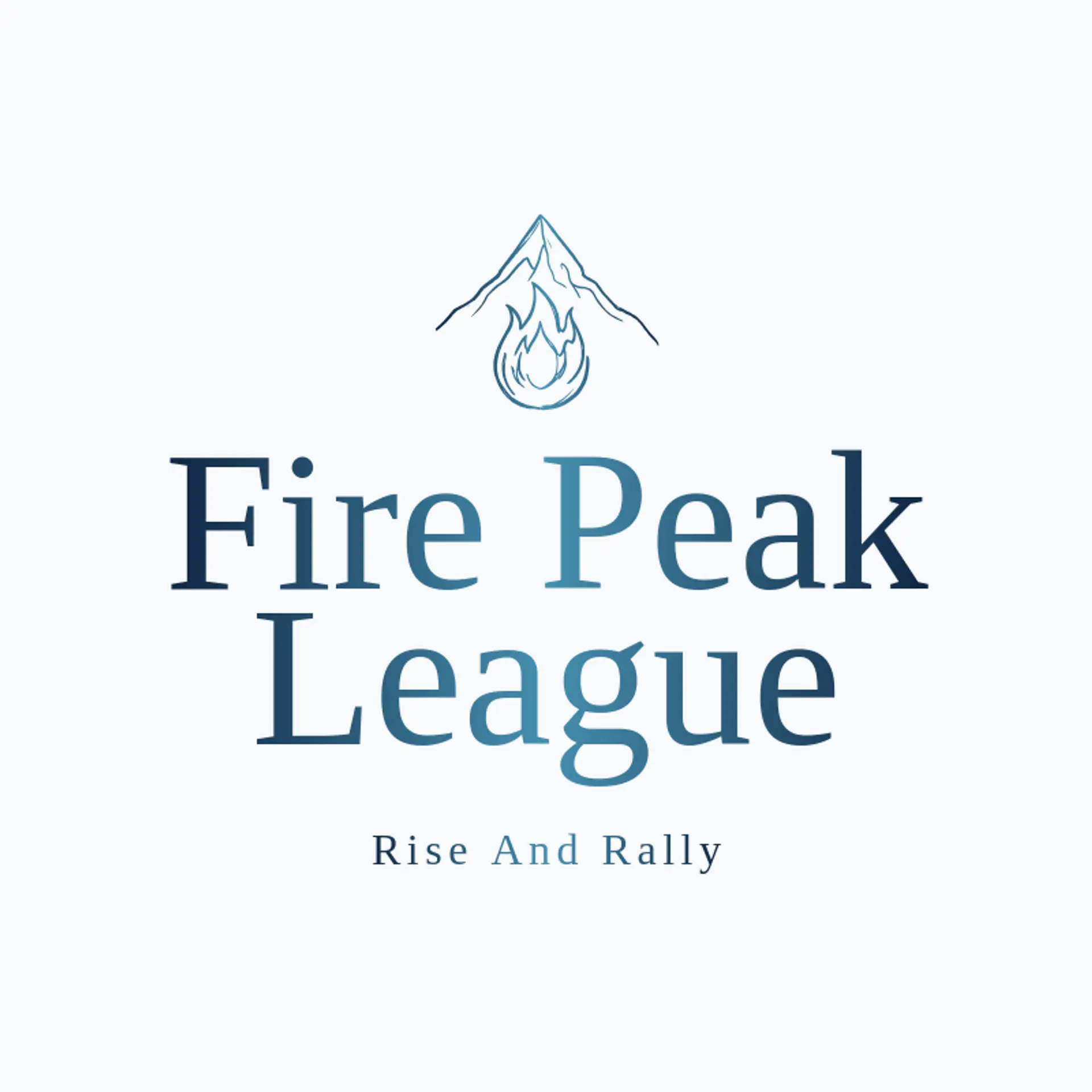 Fire Peak League logo for flame
