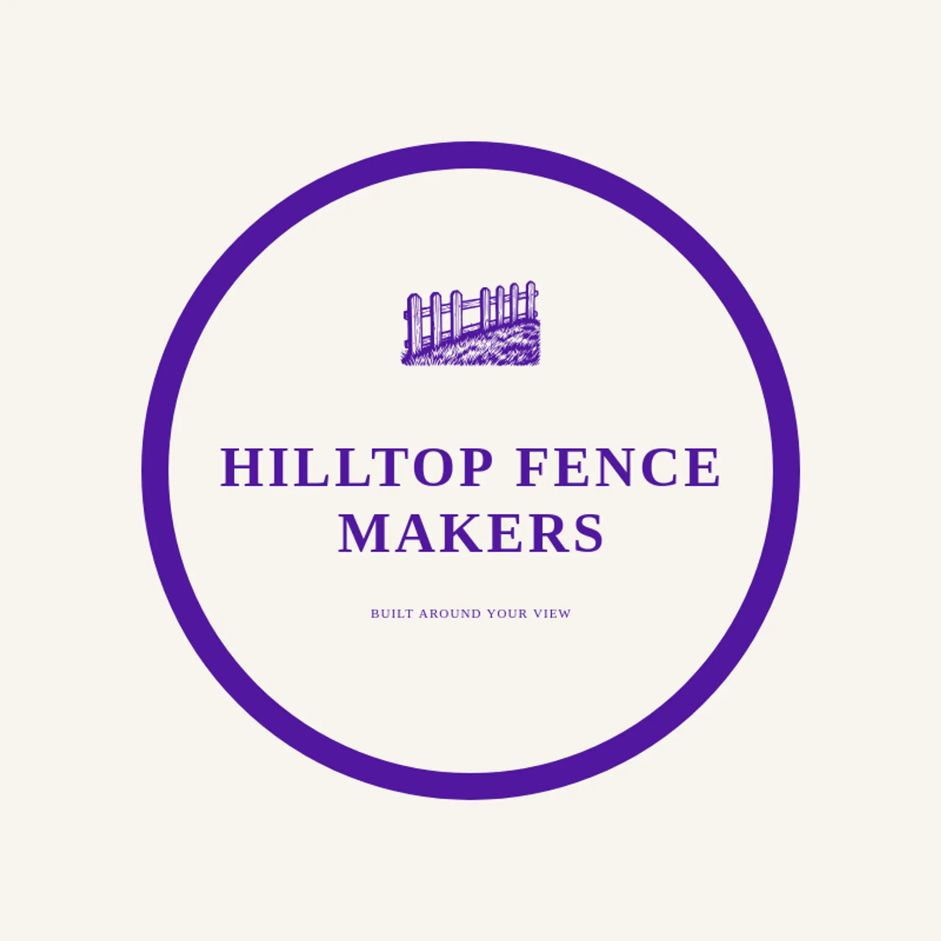 Hilltop Fence Makers logo for fence