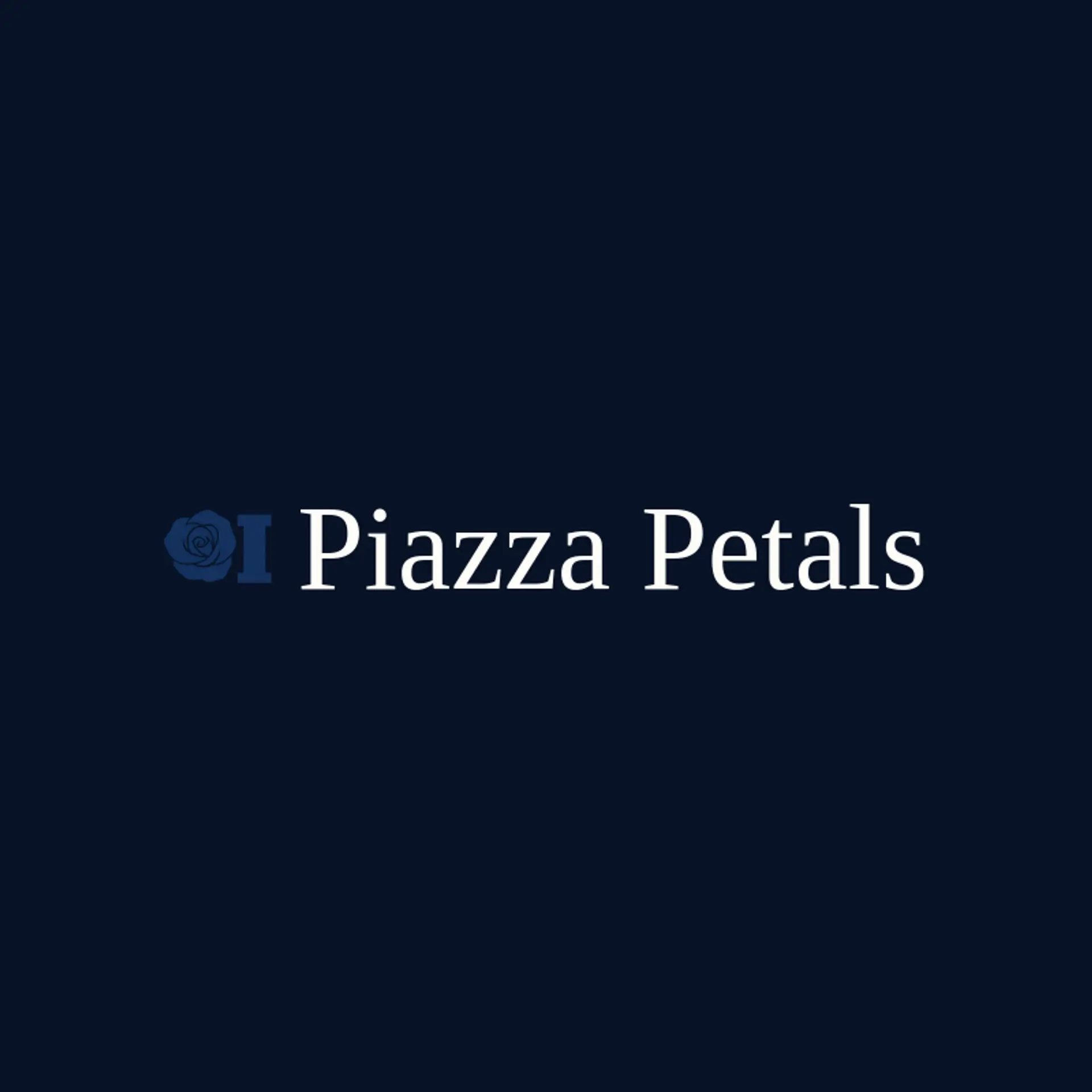 Piazza Petals logo for rome