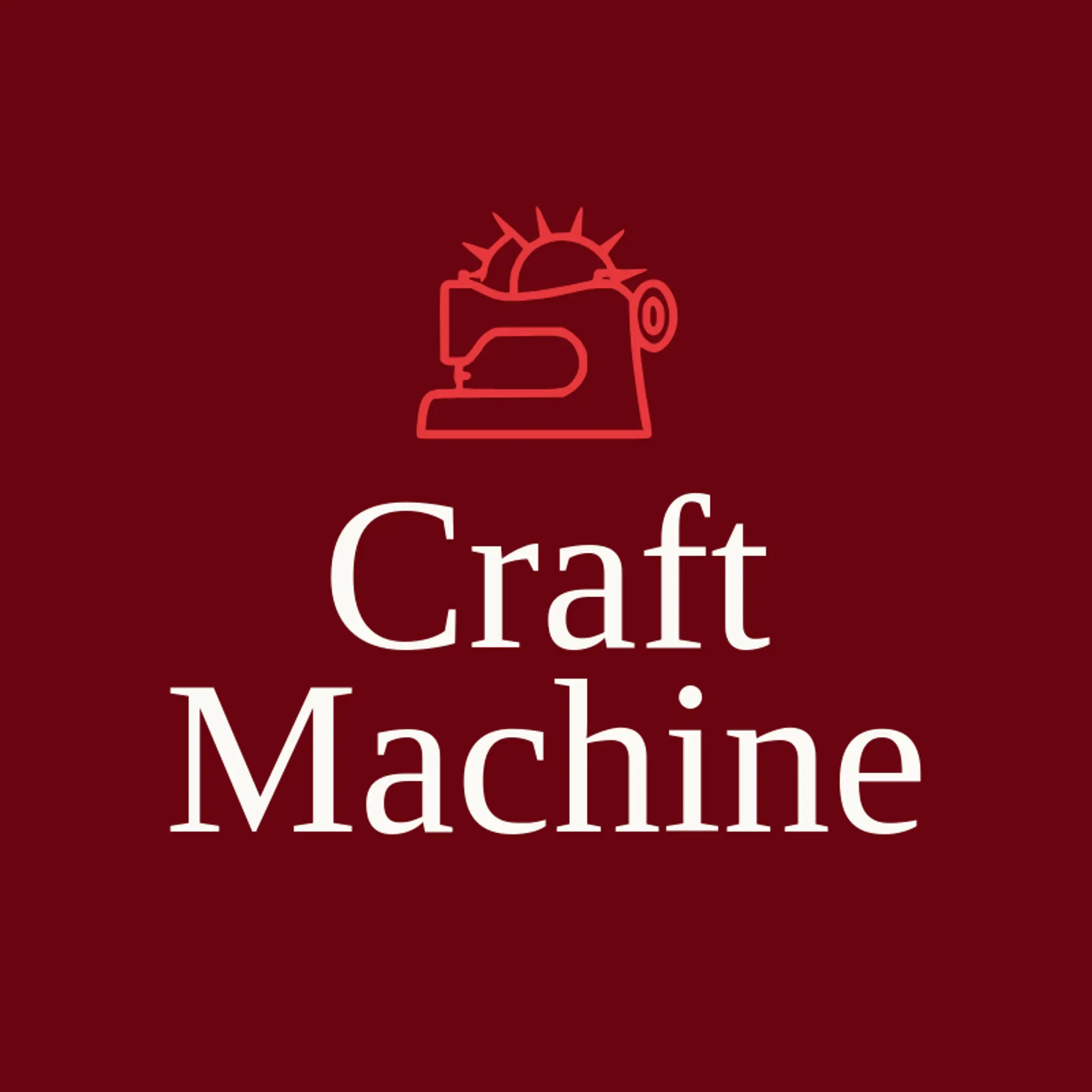Craft Machine logo for clothes