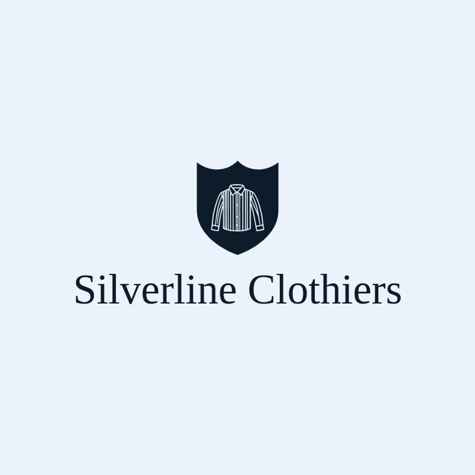 Silverline Clothiers logo for mens fashion