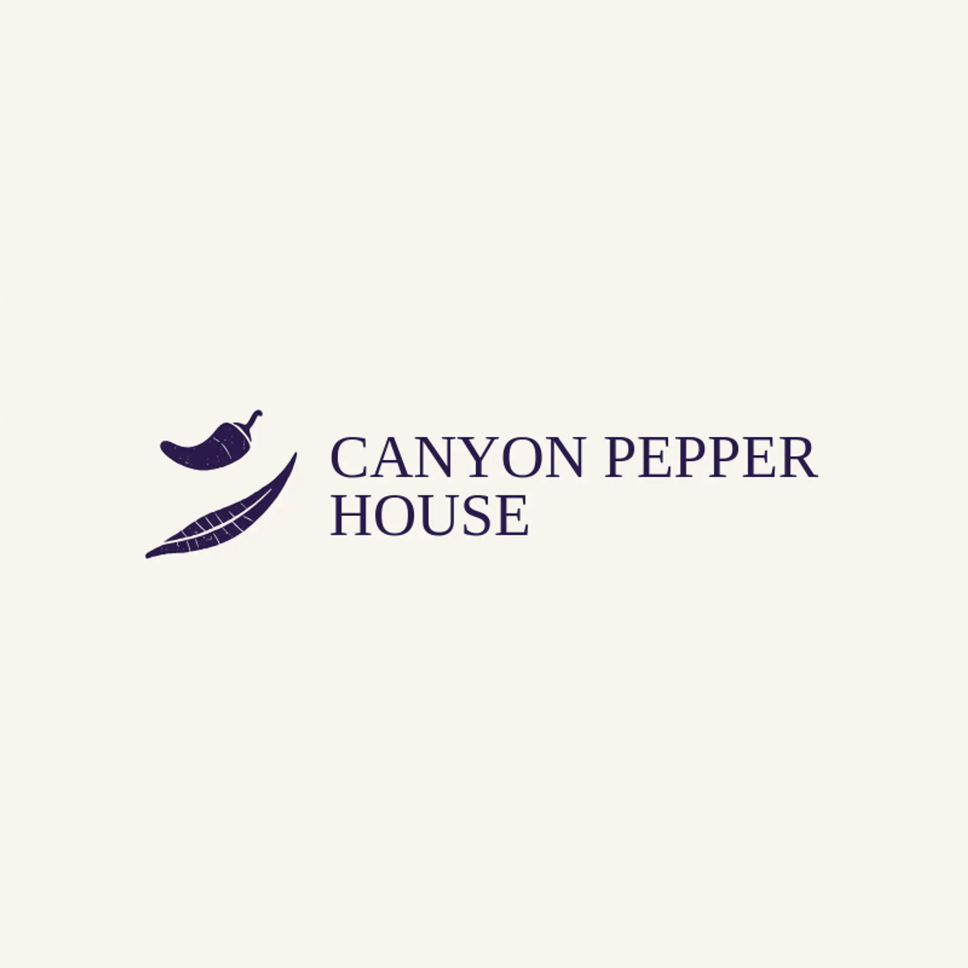 Canyon Pepper House logo for mexican restaurant