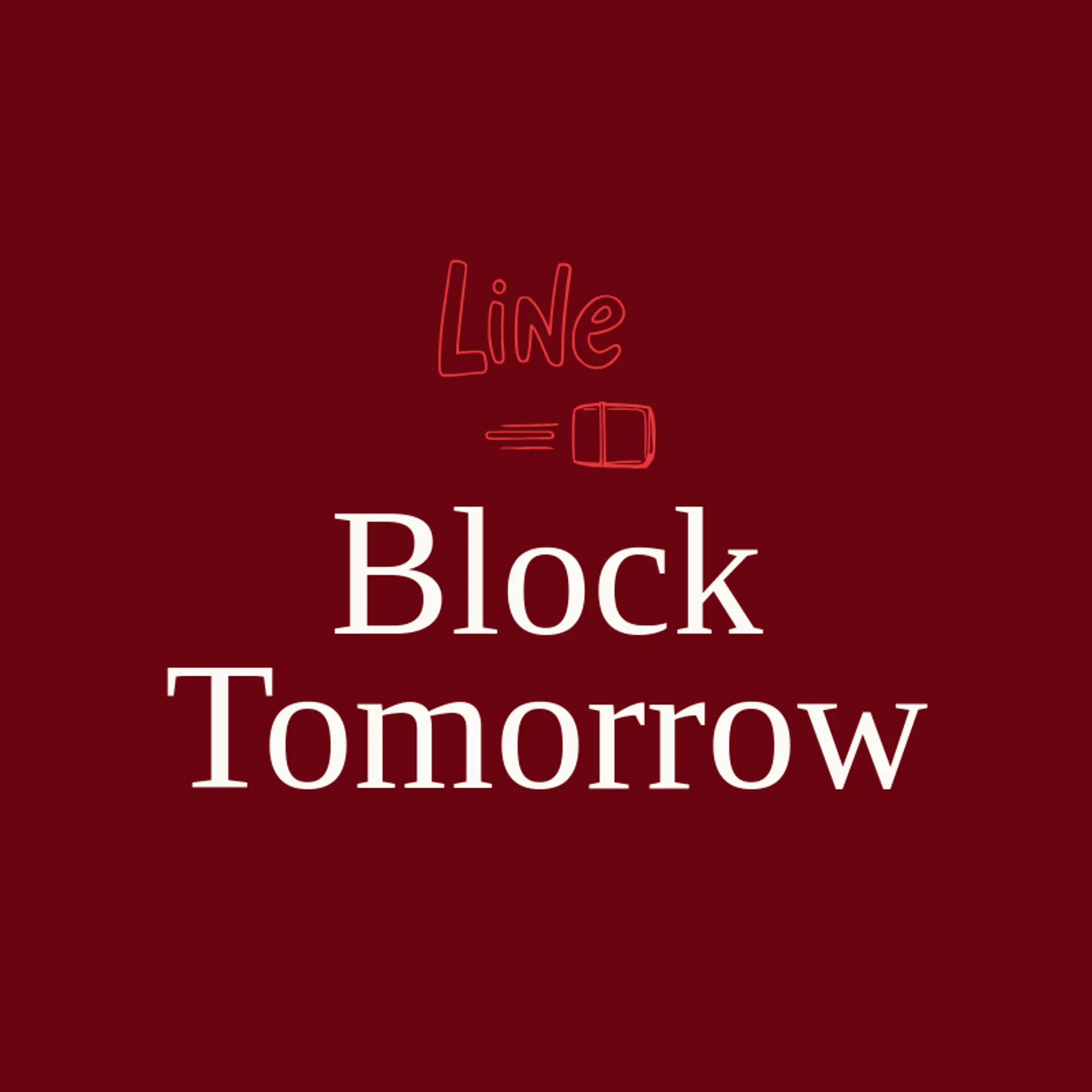 Block Tomorrow logo for block