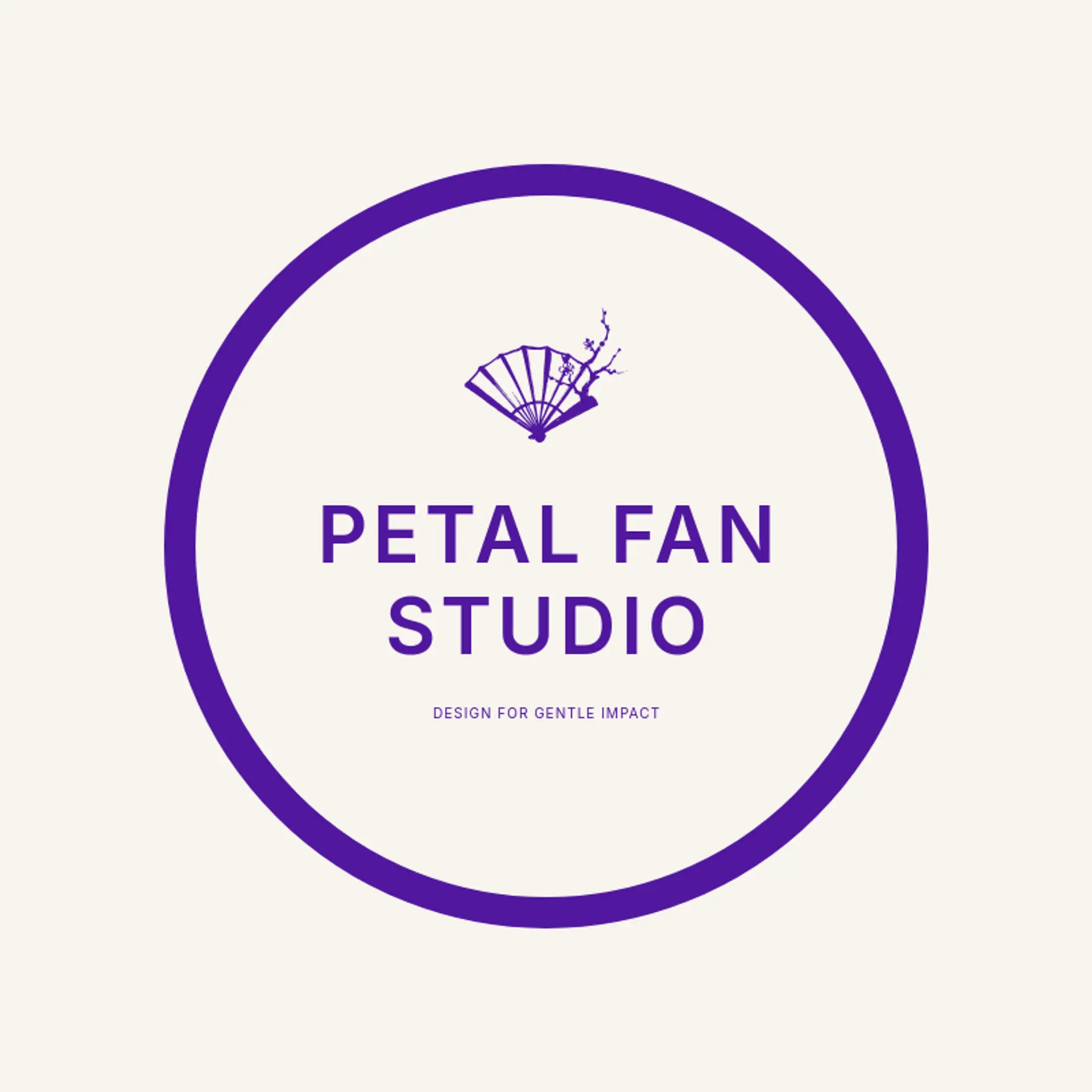 Petal Fan Studio logo for japan