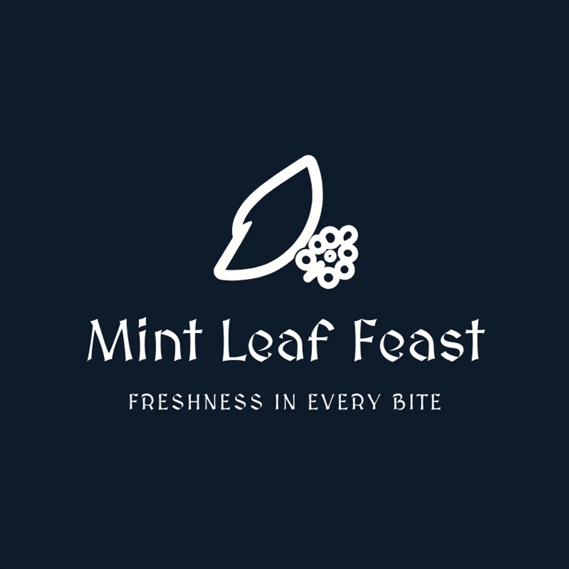 Mint Leaf Feast logo for biryani
