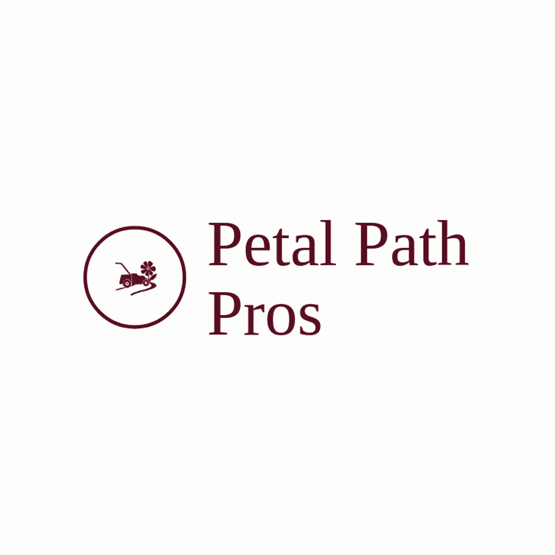 Petal Path Pros logo for lawncare