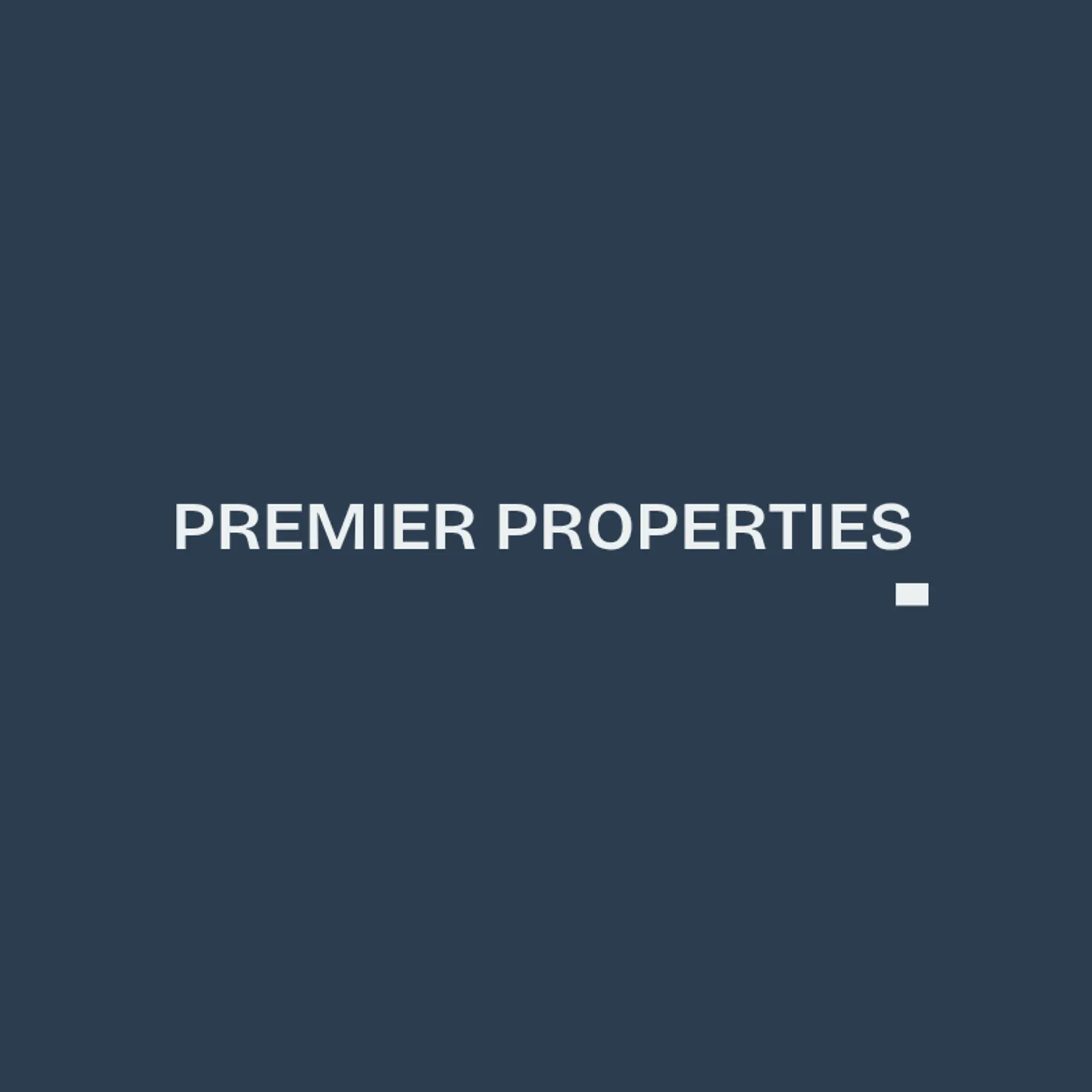 Premier Properties logo for classy real estate