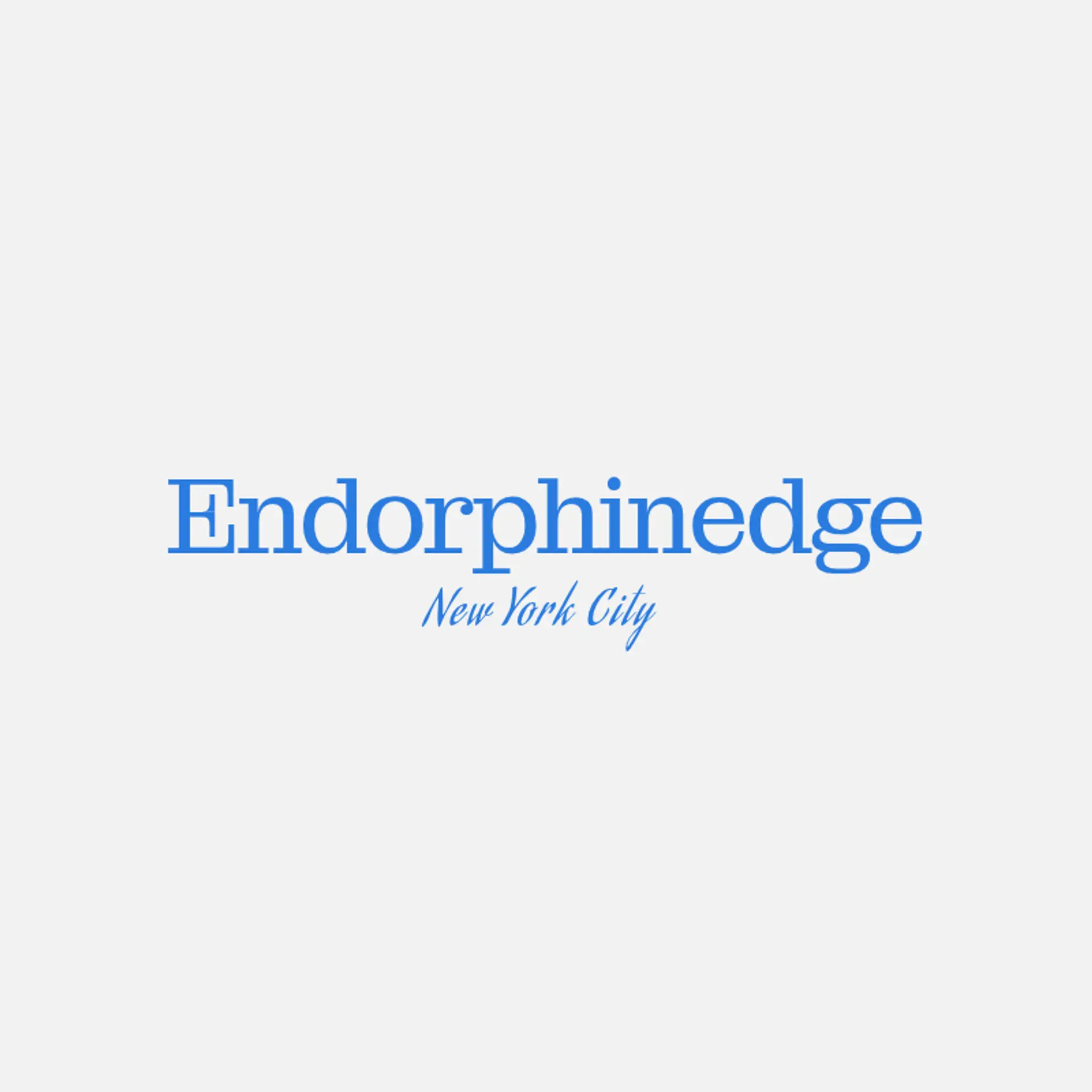 EndorphinEdge logo for fitness business