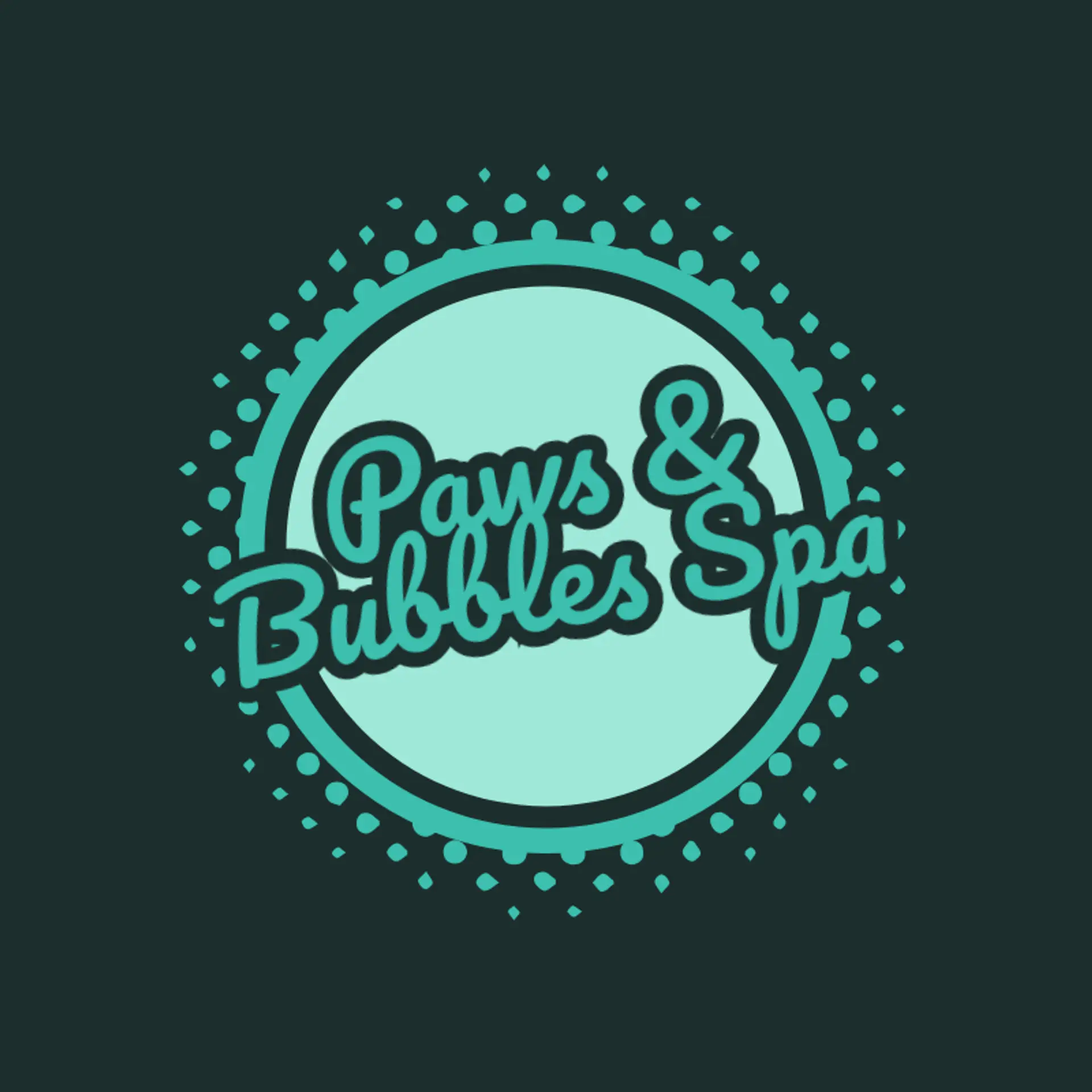 Paws & Suds logo for pet grooming