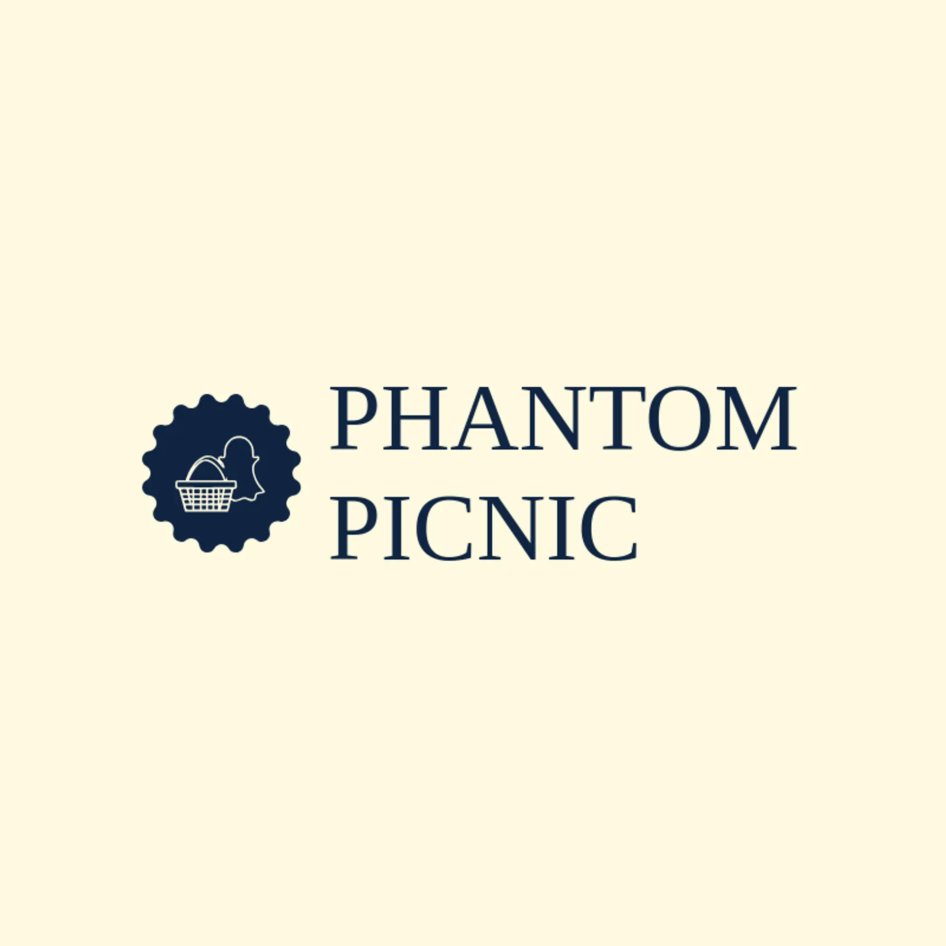 Phantom Picnic logo for spooky