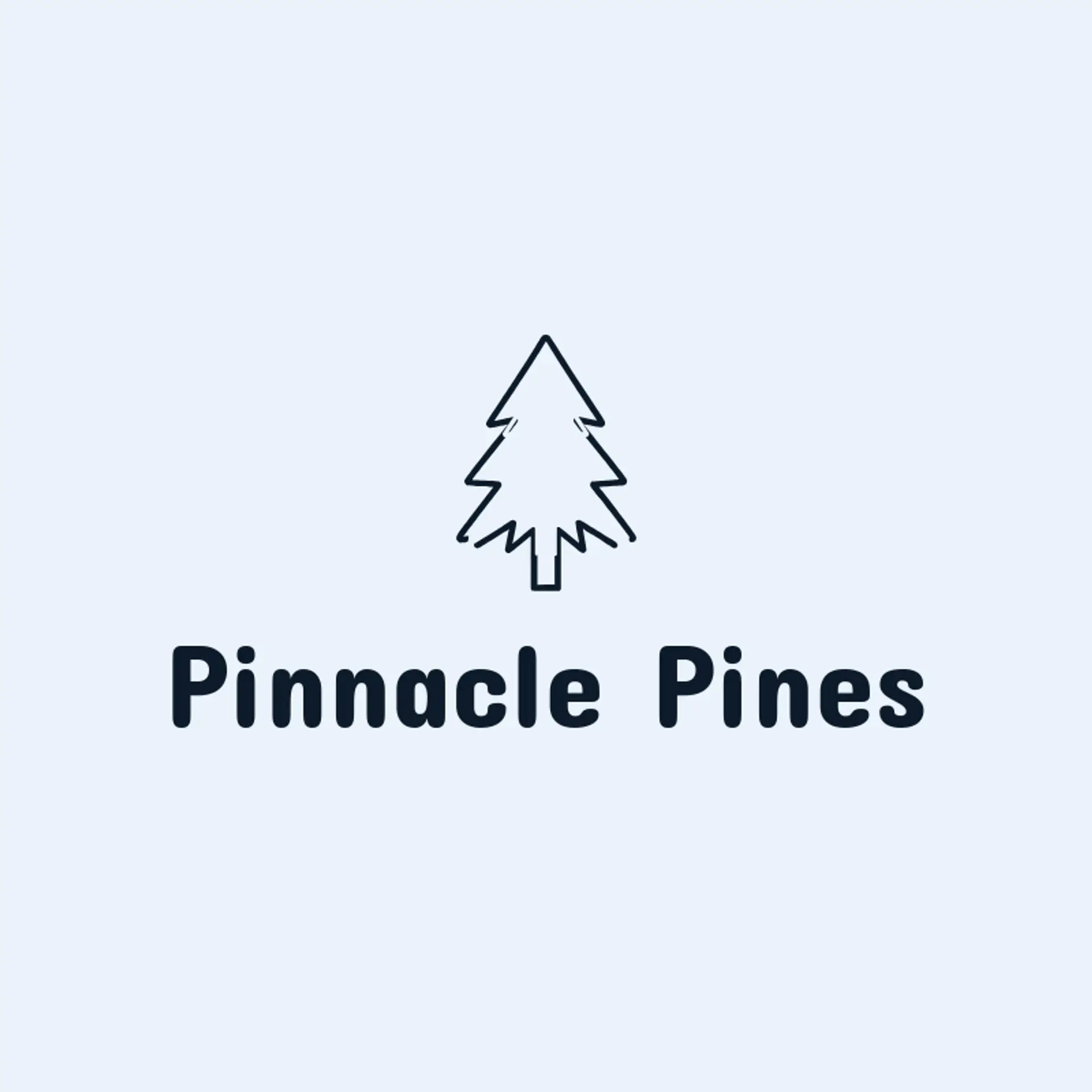 Pinnacle Pines logo for tree
