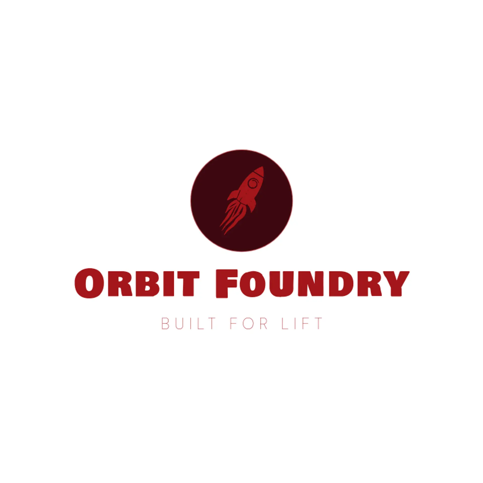 Orbit Foundry logo for rocket