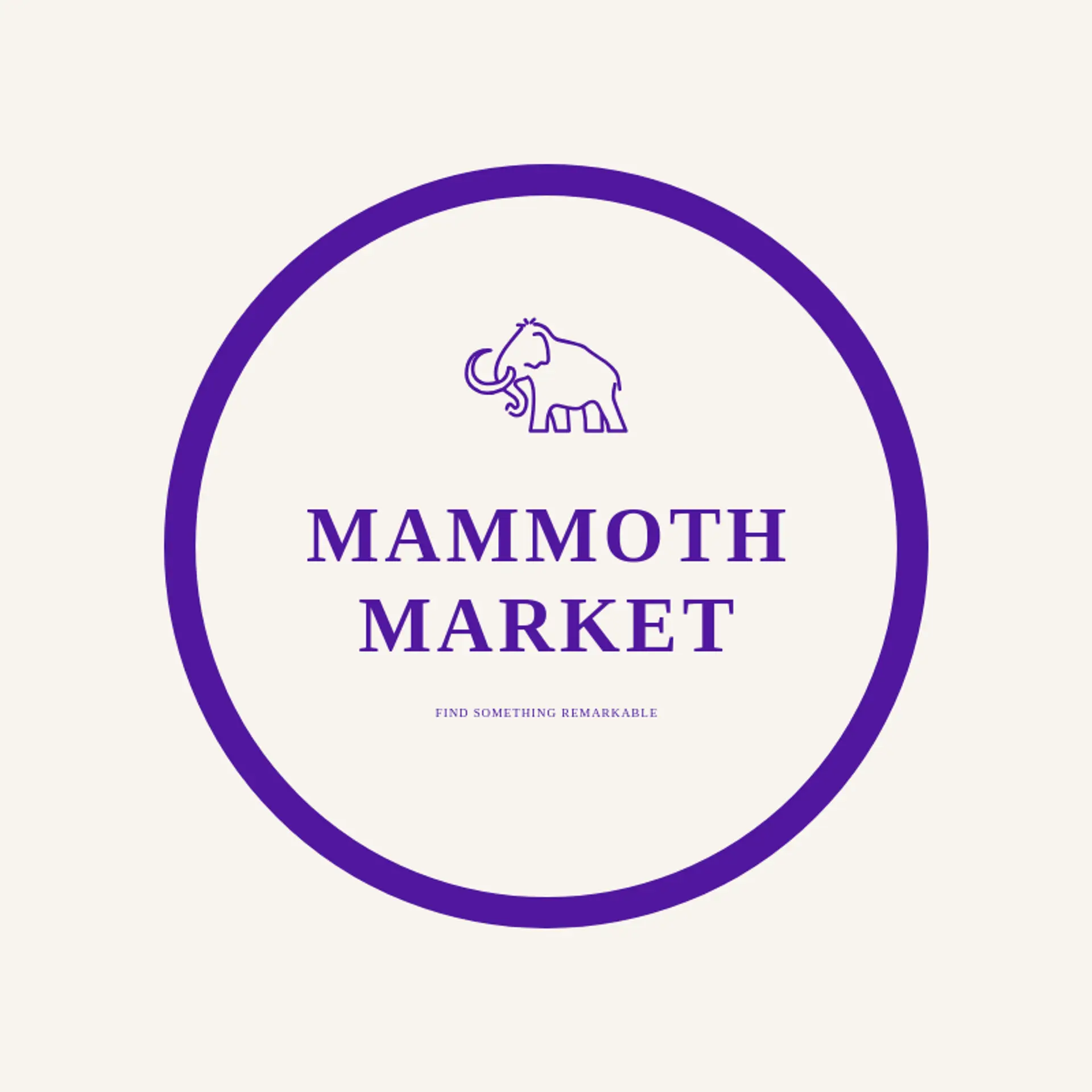 Mammoth Market logo for mammoth