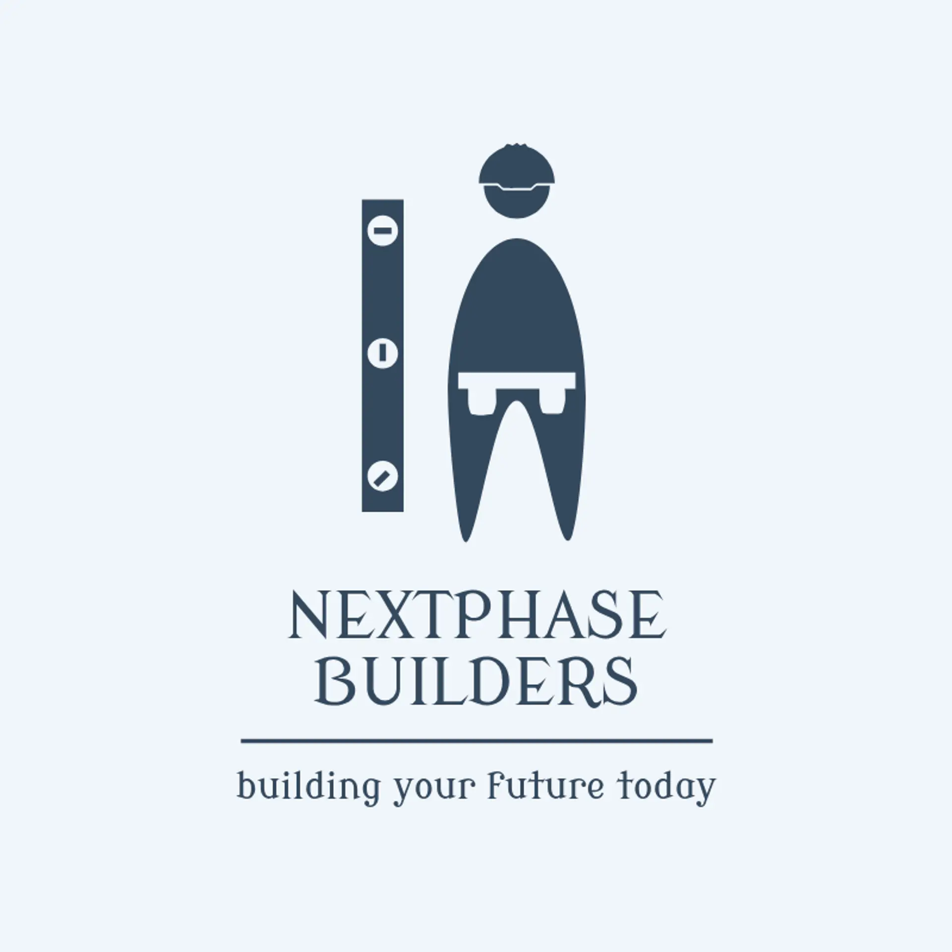 NextPhase Builders logo for construction