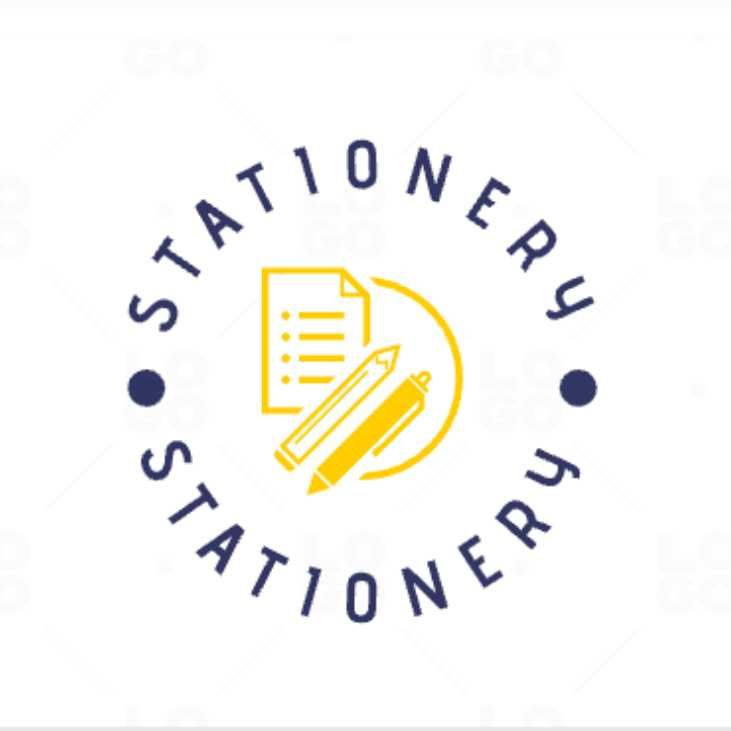 Stationery Logo Template Design Graphic by Hati Royani · Creative Fabrica