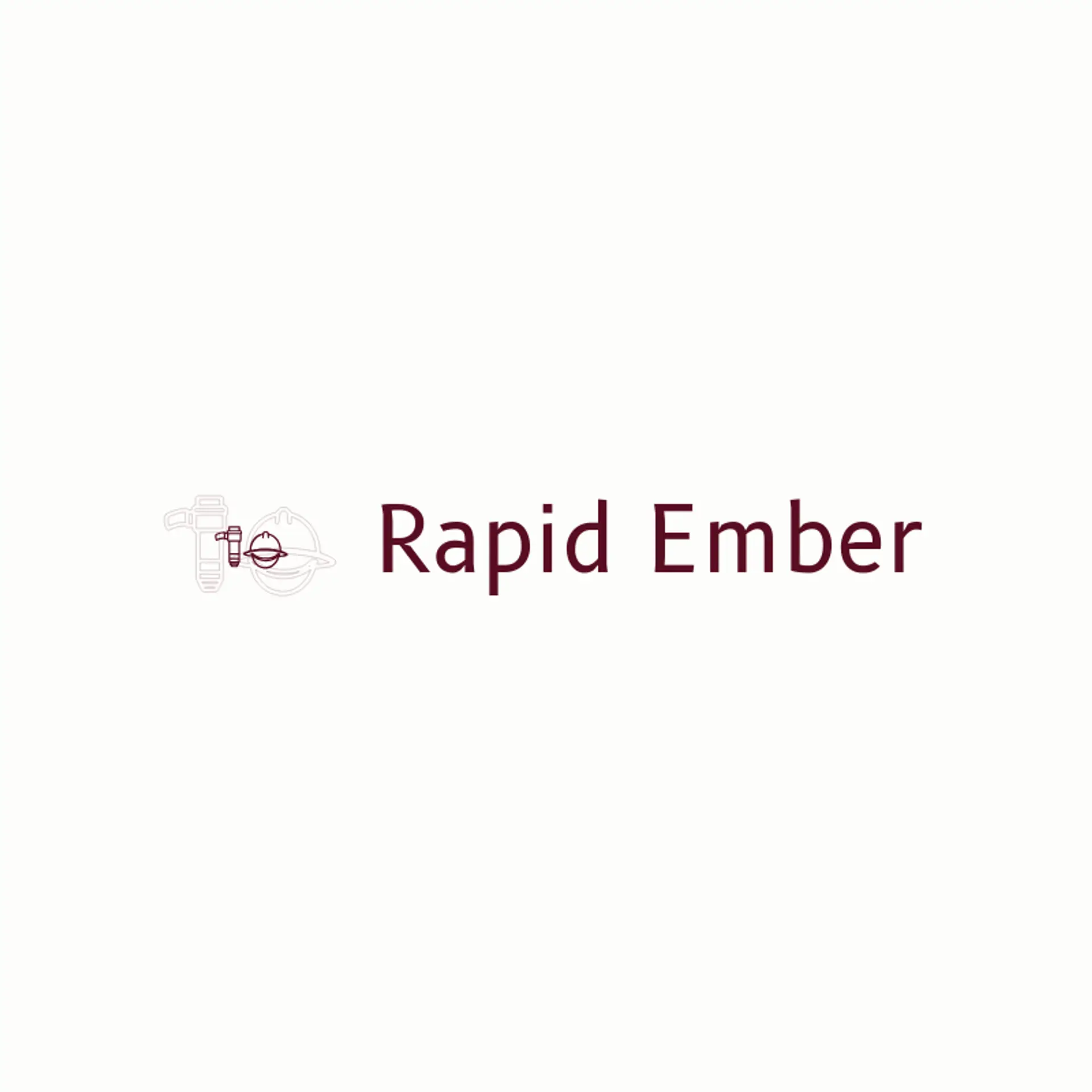 Rapid Ember logo for fire department