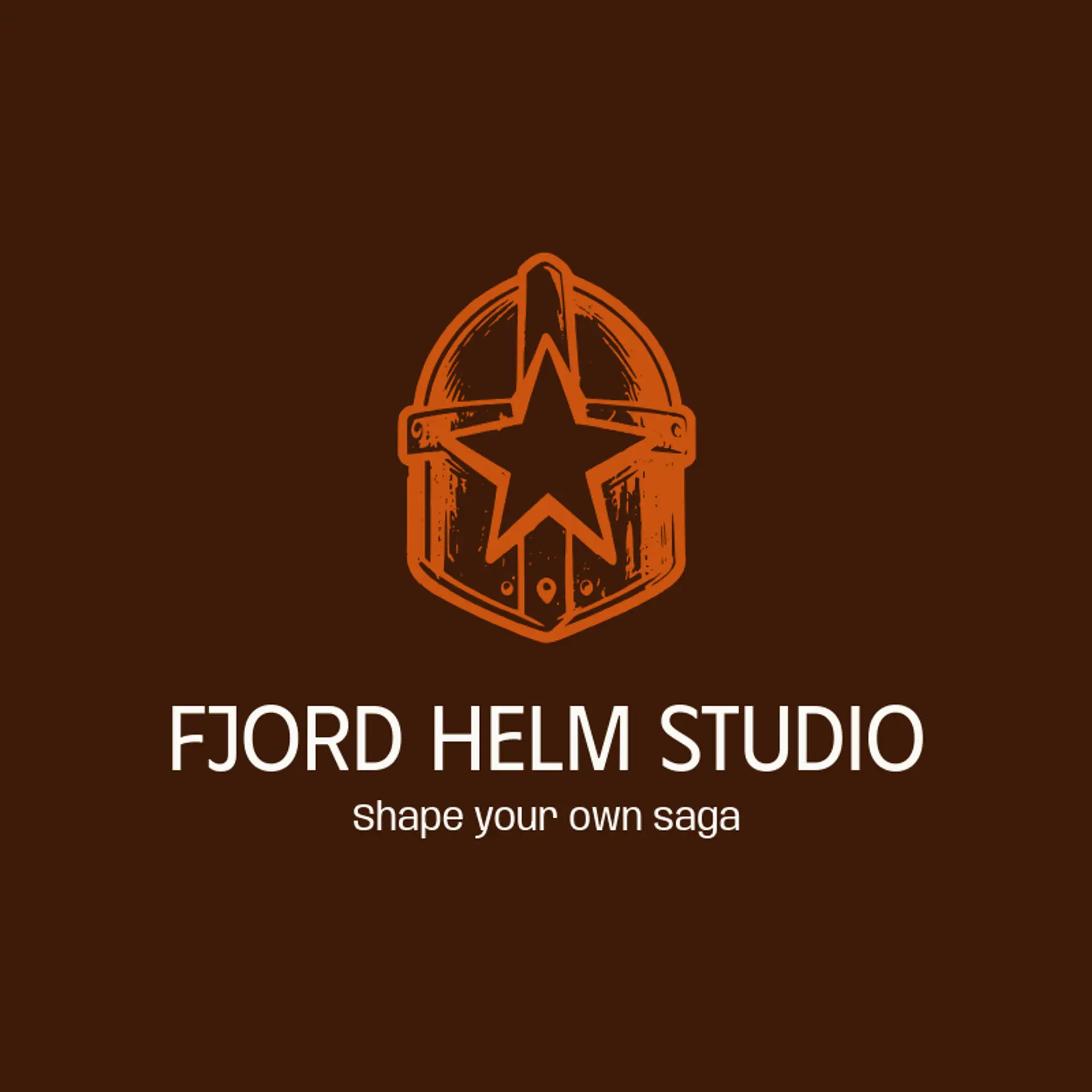 Fjord Helm Studio logo for viking