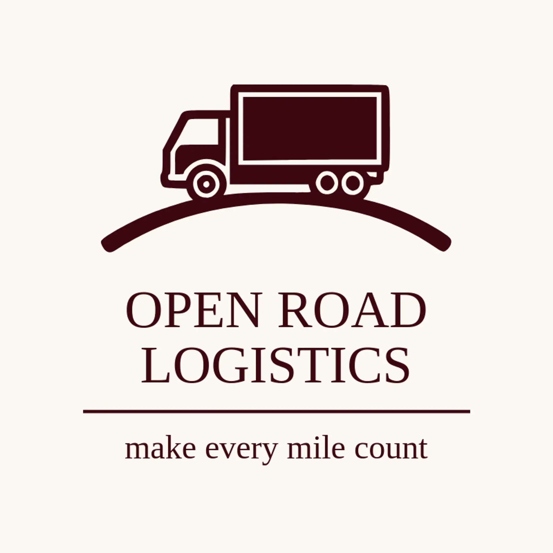 Open Road Logistics logo for fleet