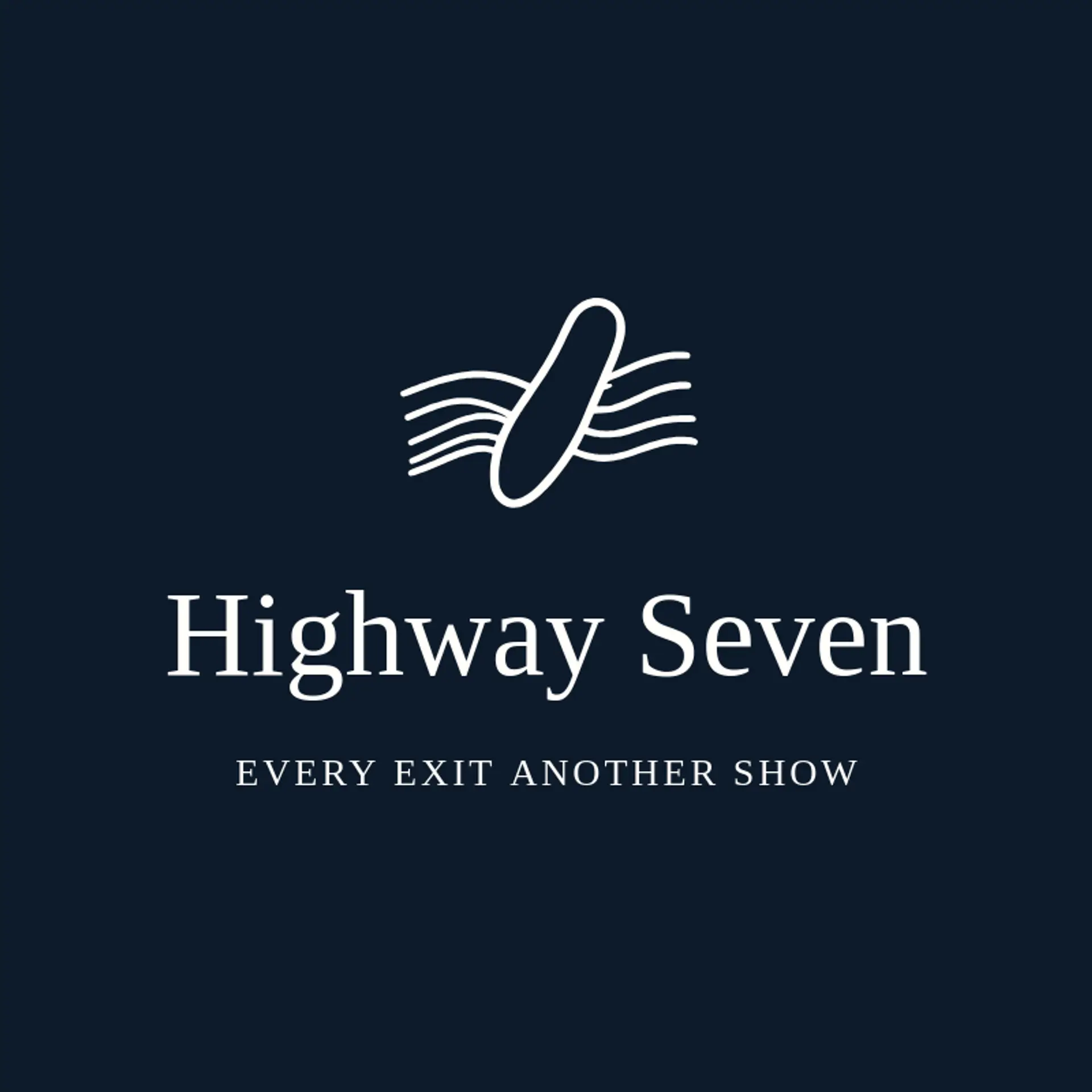 Highway Seven logo for rock band