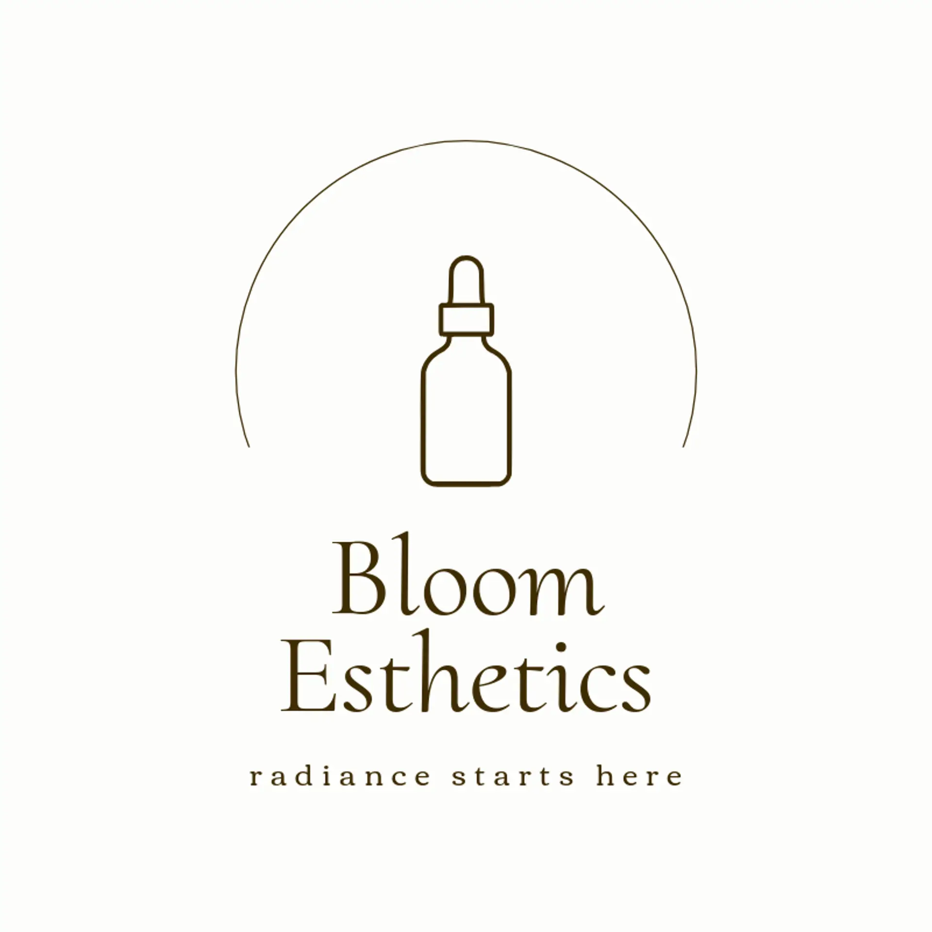 Bloom Esthetics logo for esthetician
