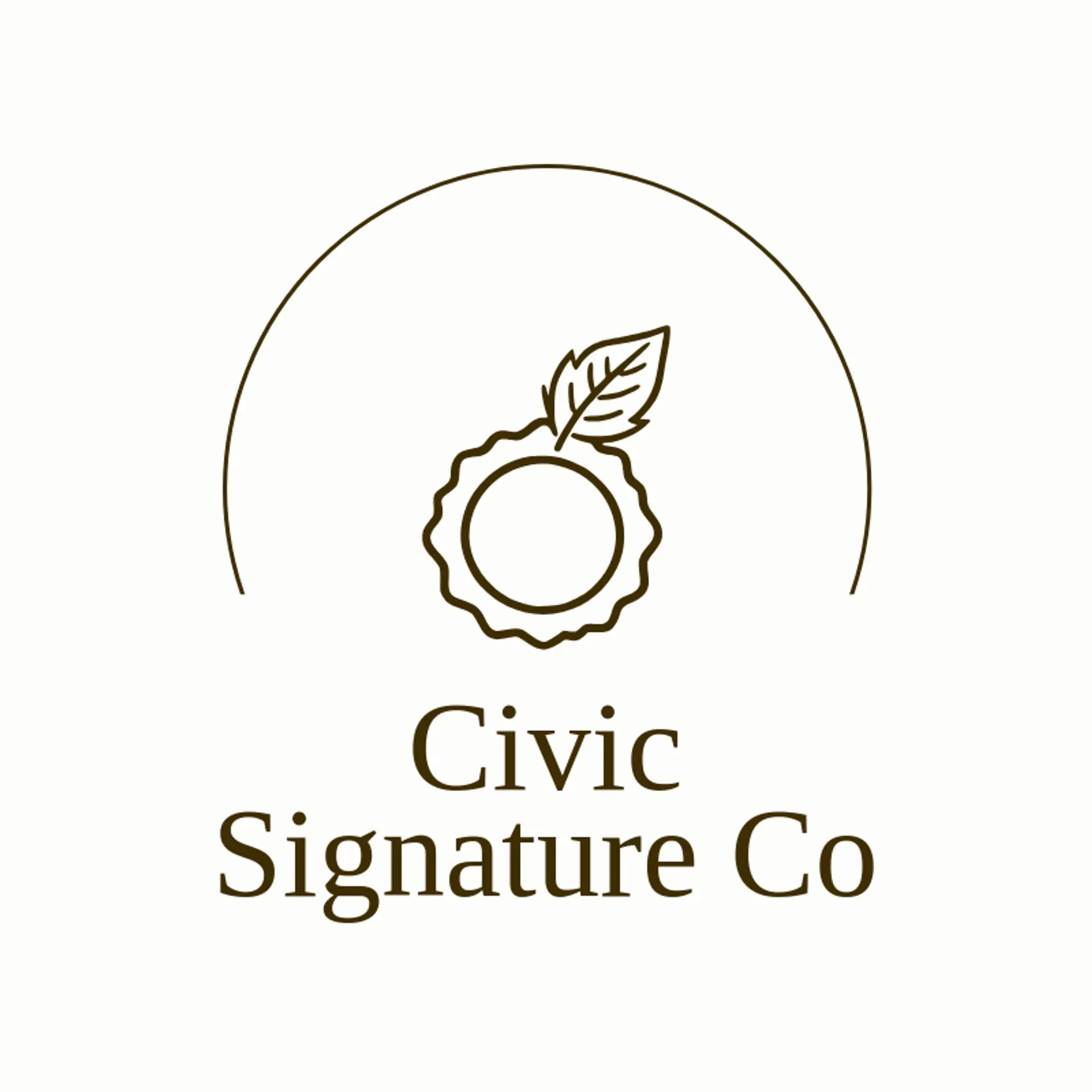 Civic Signature Co logo for notary public