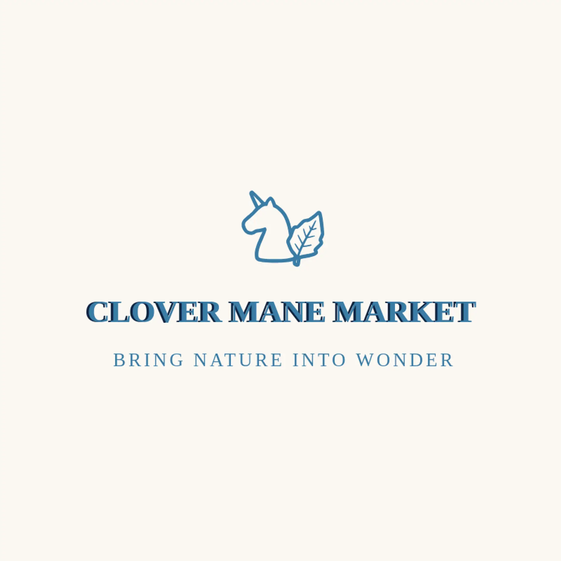 Clover Mane Market logo for unicorn