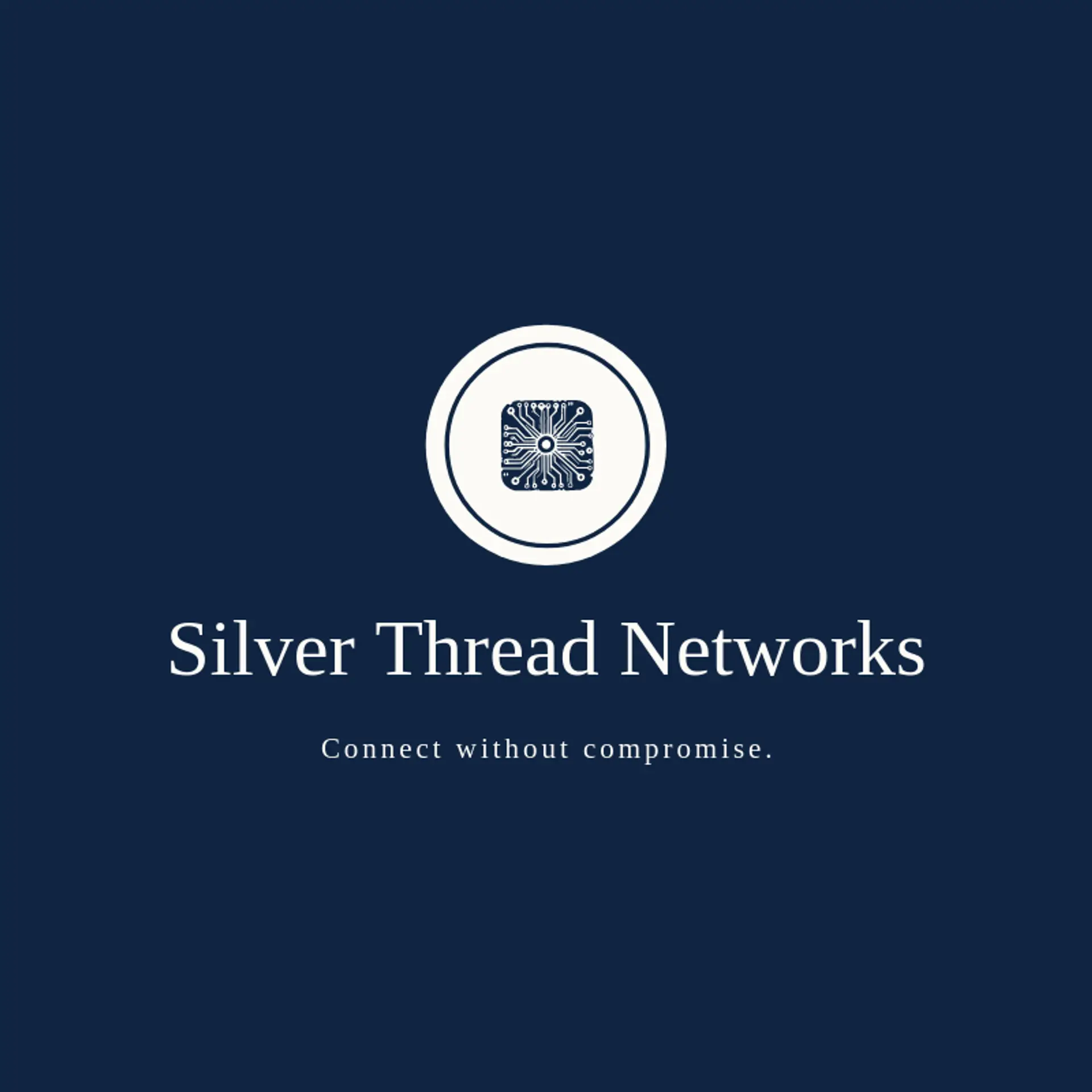Silver Thread Networks logo for cyber