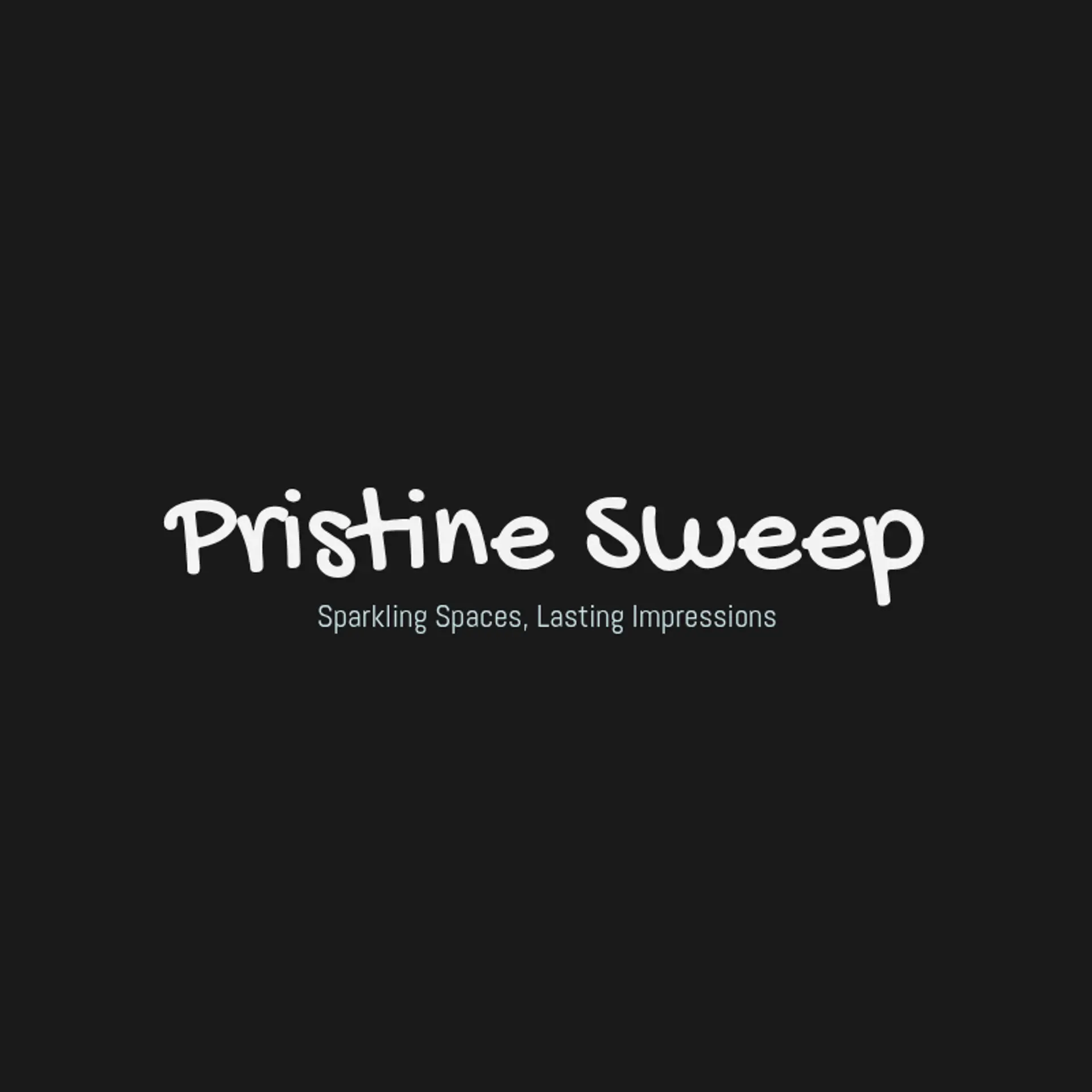 Pristine Sweep logo for cleaning