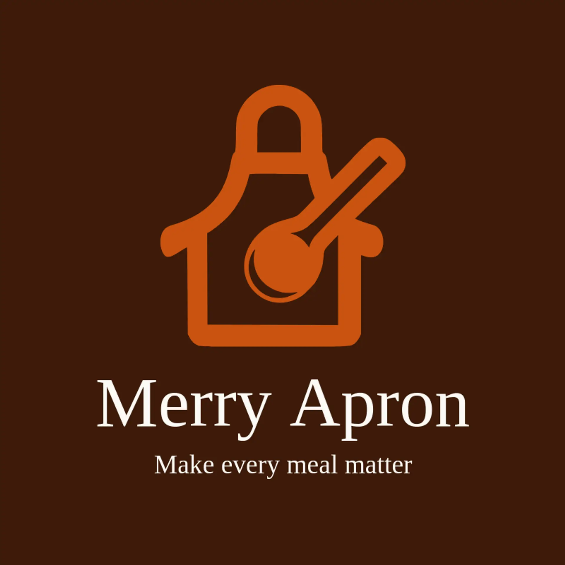 Merry Apron logo for foodie