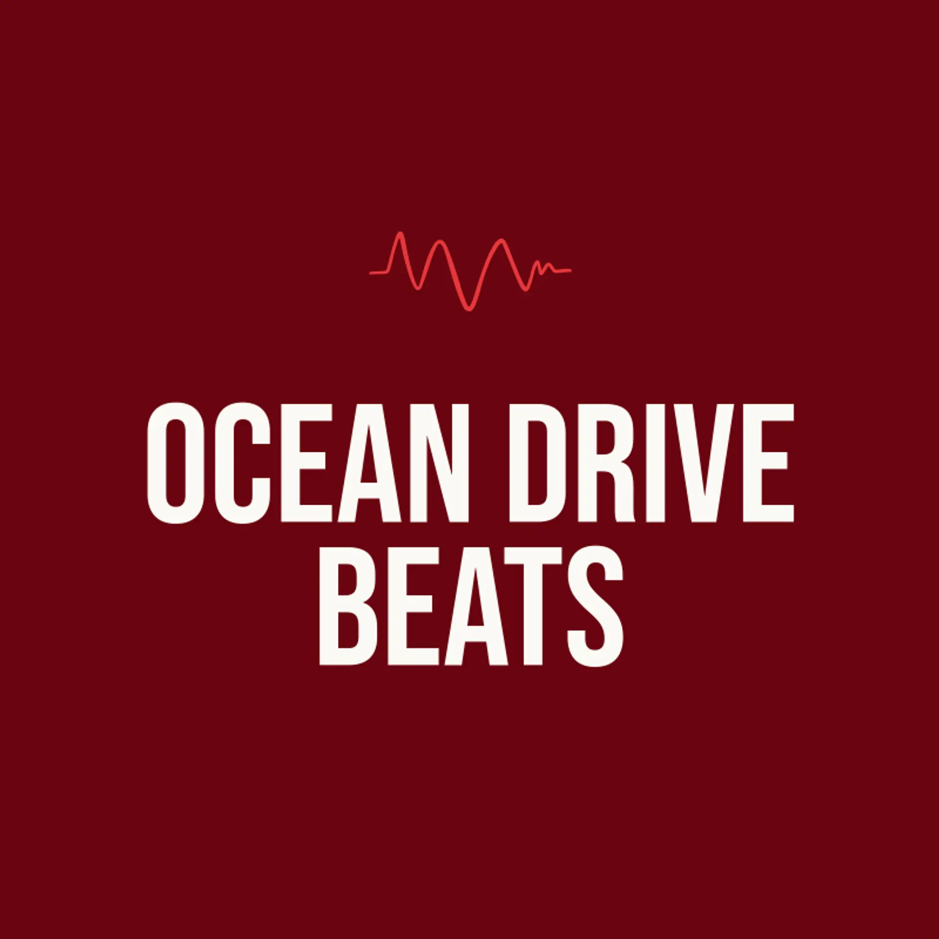 Ocean Drive Beats logo for beat