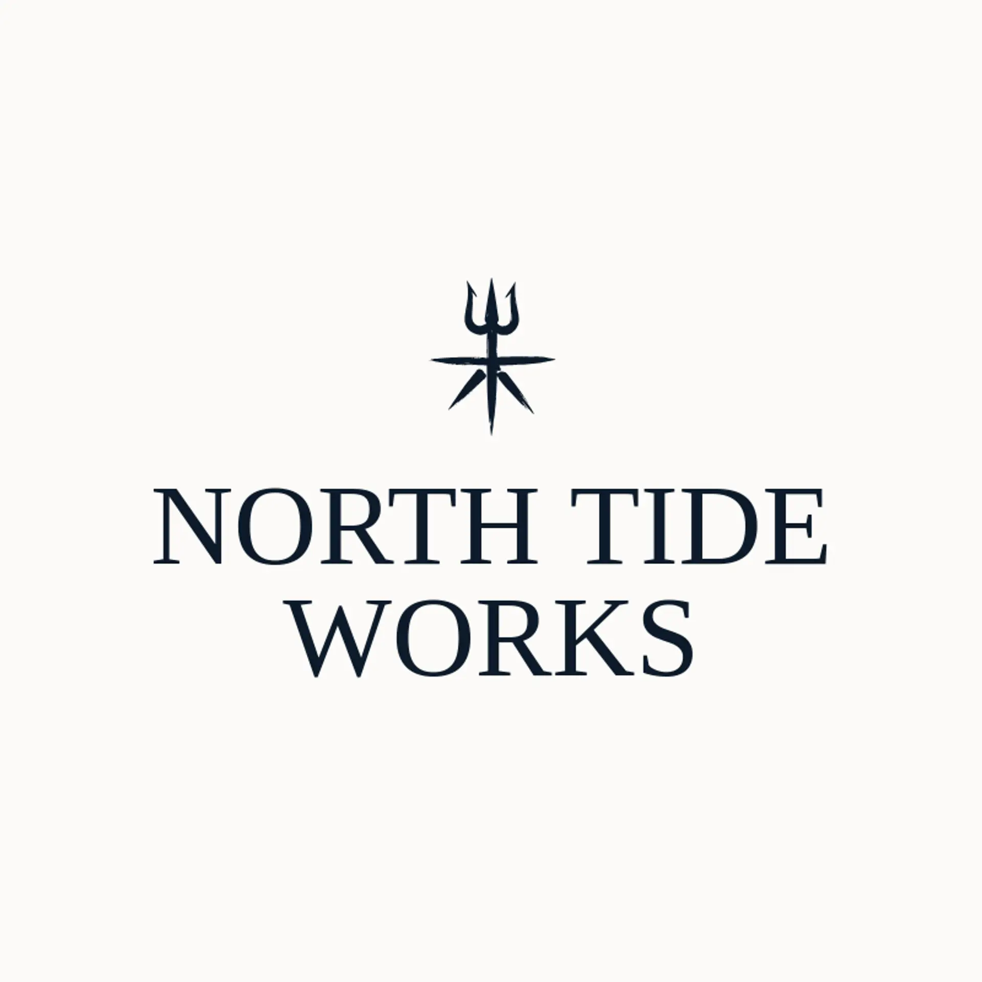 North Tide Works logo for trident