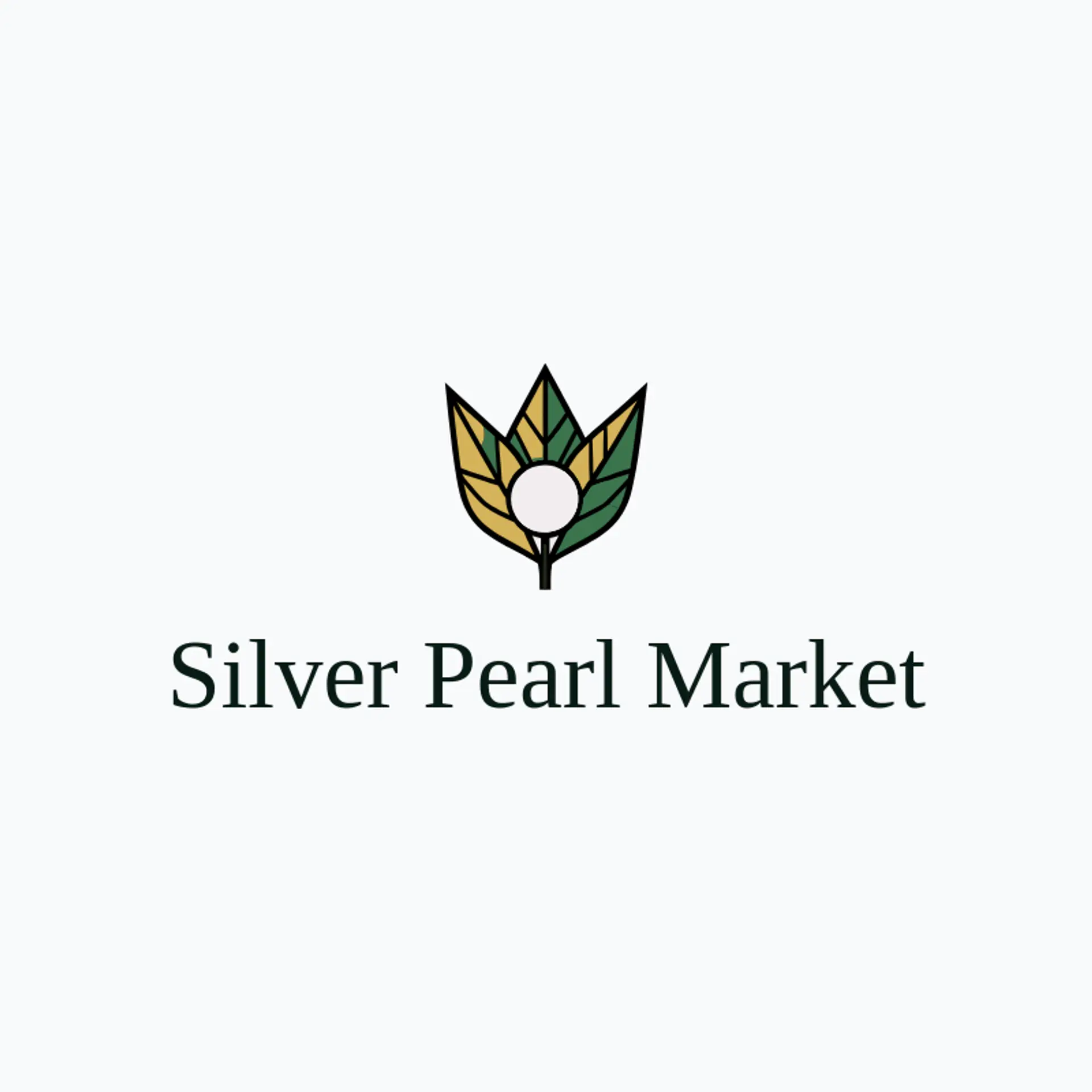 Silver Pearl Market logo for pearl
