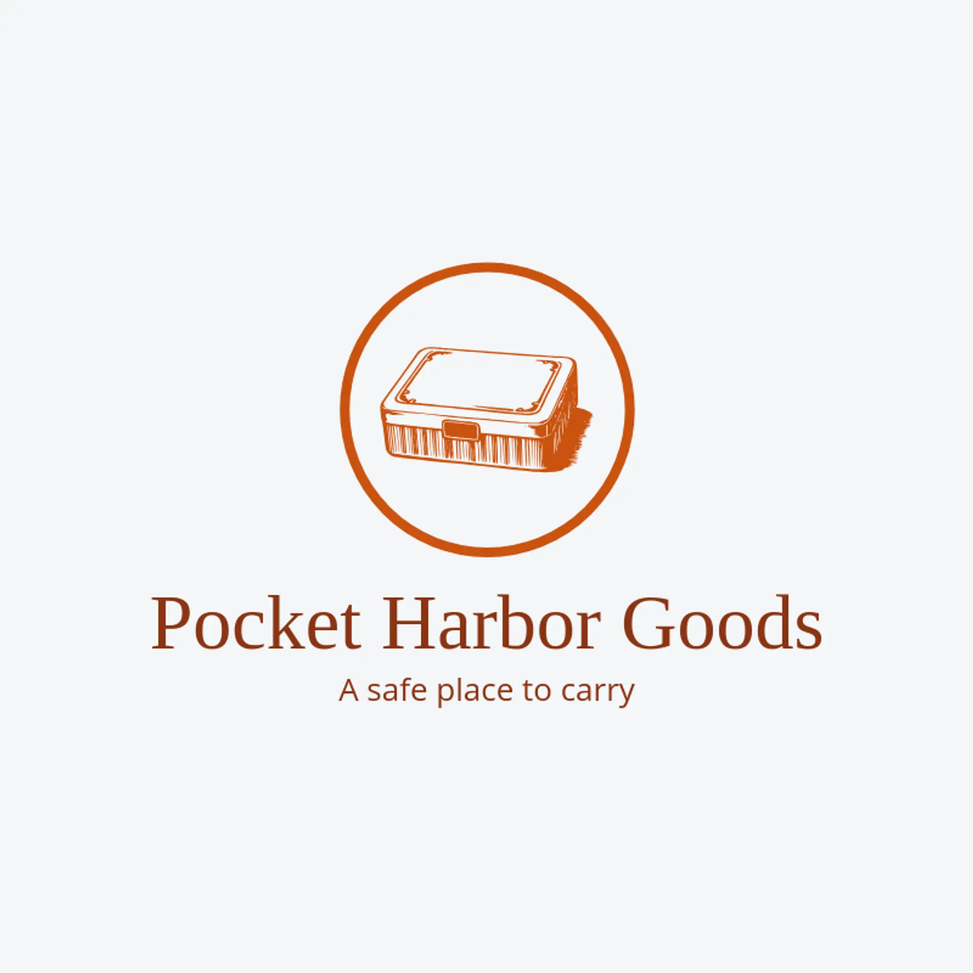 Pocket Harbor Goods logo for case