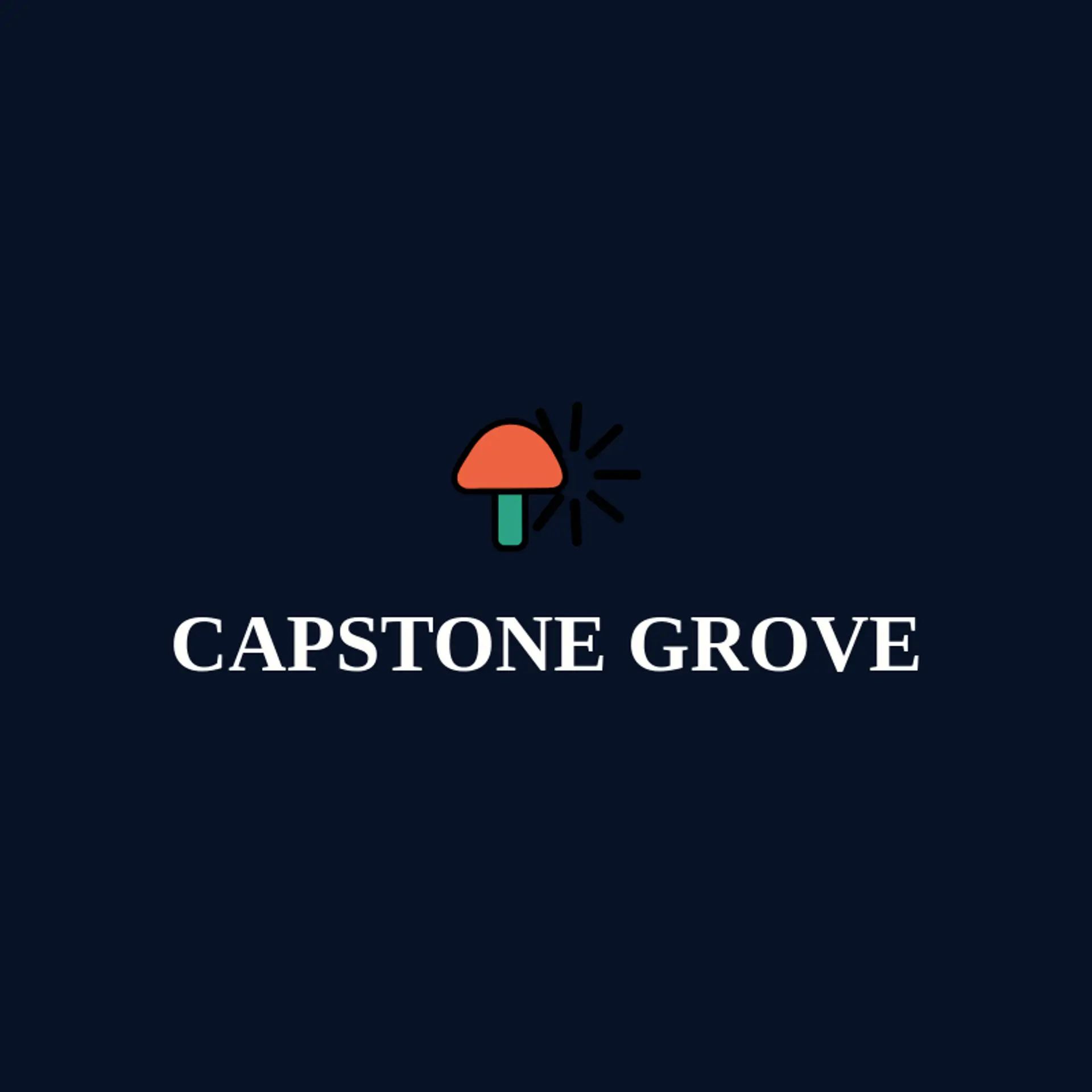 Capstone Grove logo for mushroom