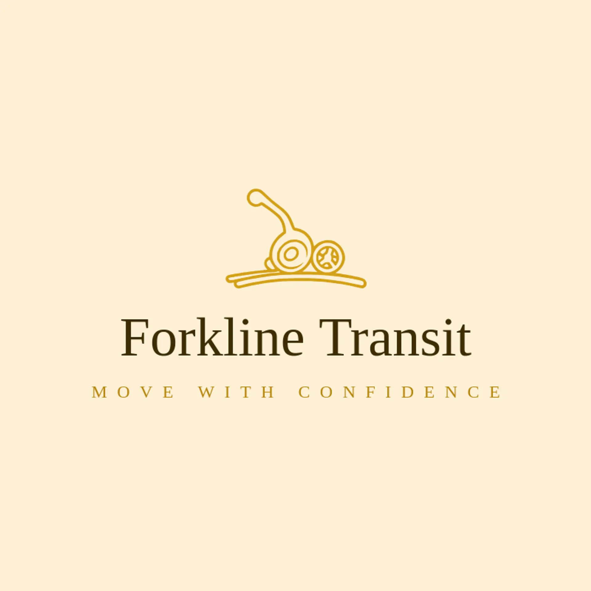 Forkline Transit logo for railroad