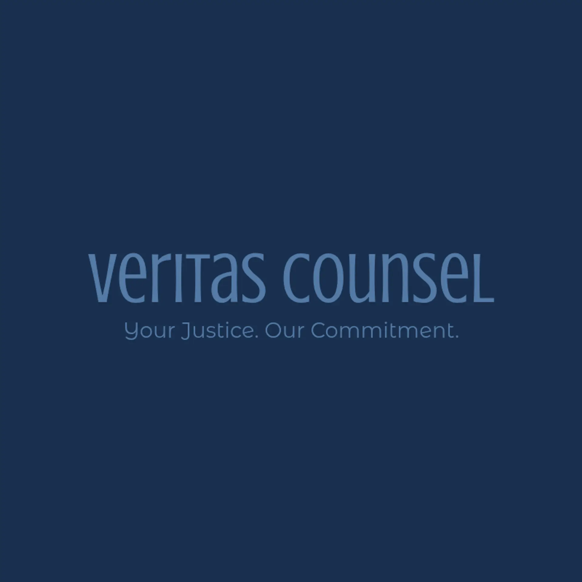Veritas Counsel logo for law office