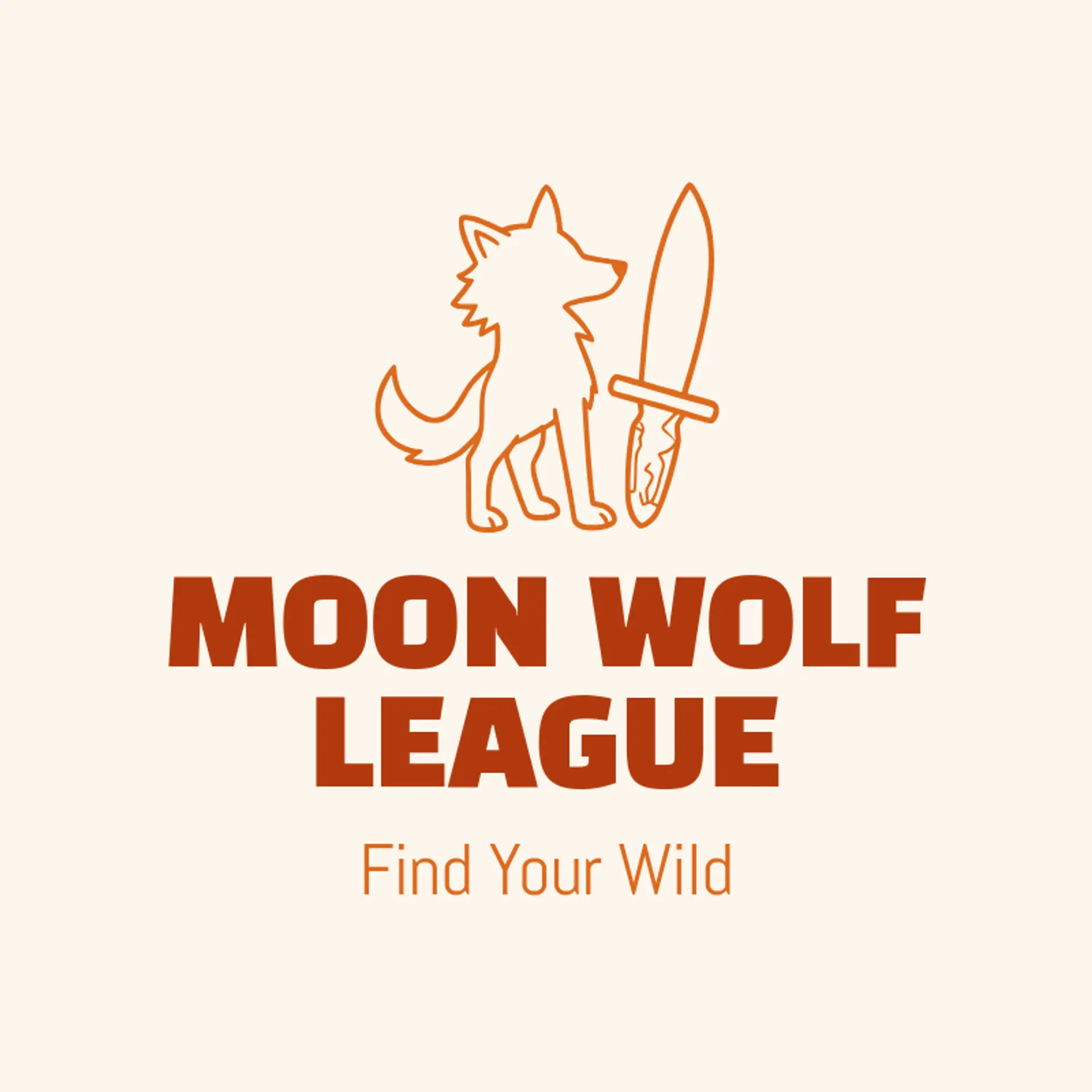 Moon Wolf League logo for sword