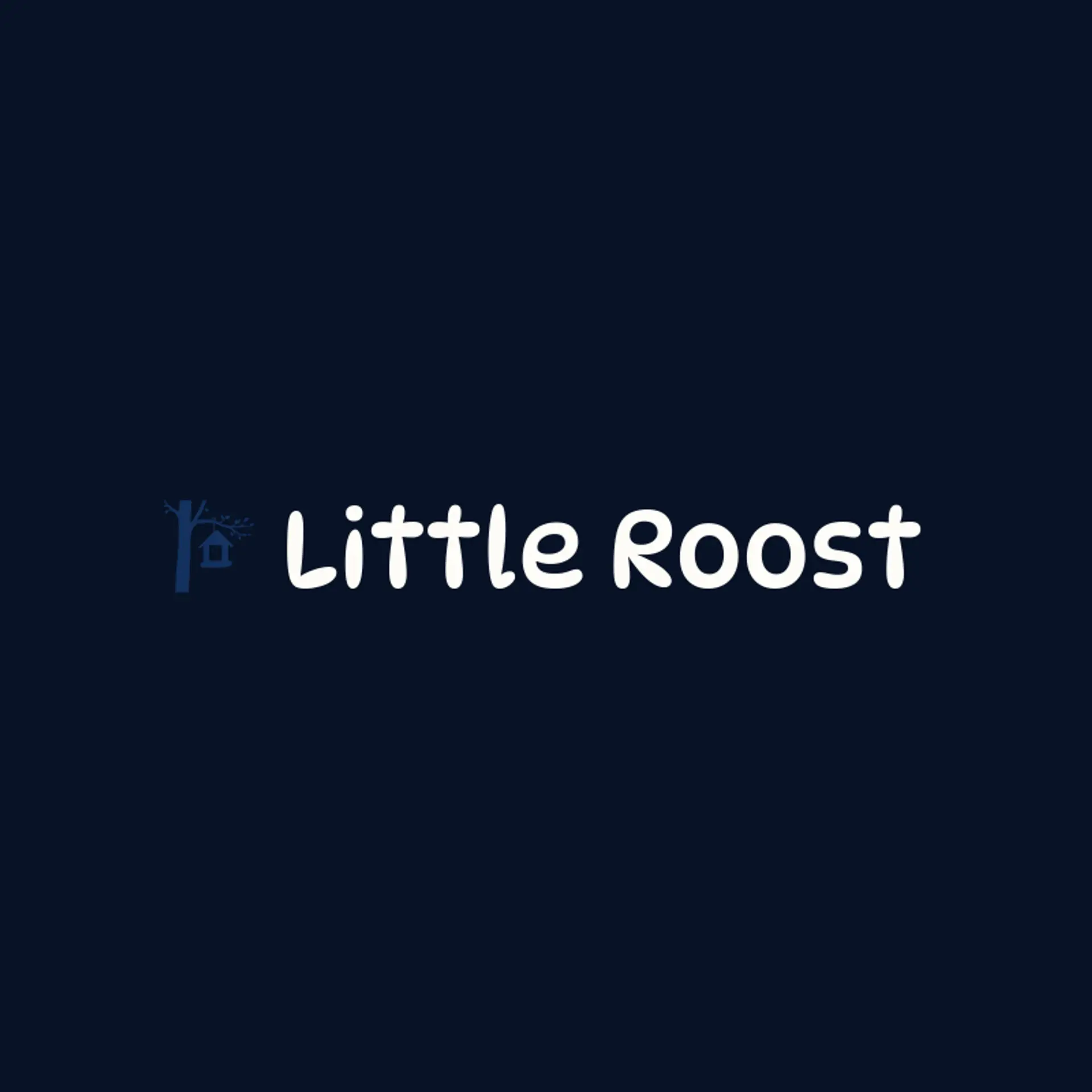 Little Roost logo for birdhouse