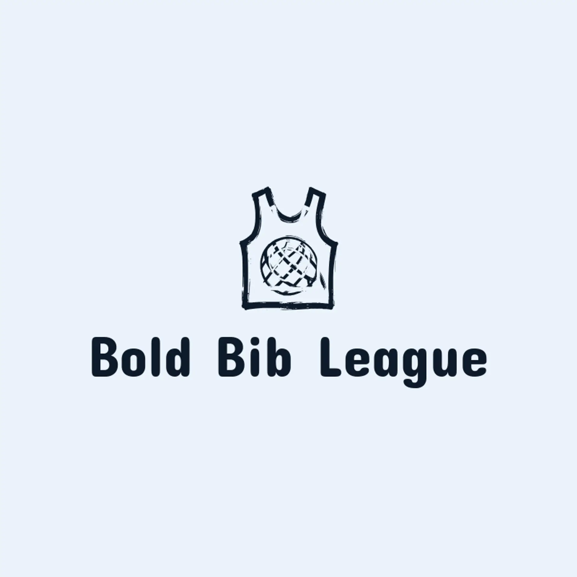 Bold Bib League logo for netball