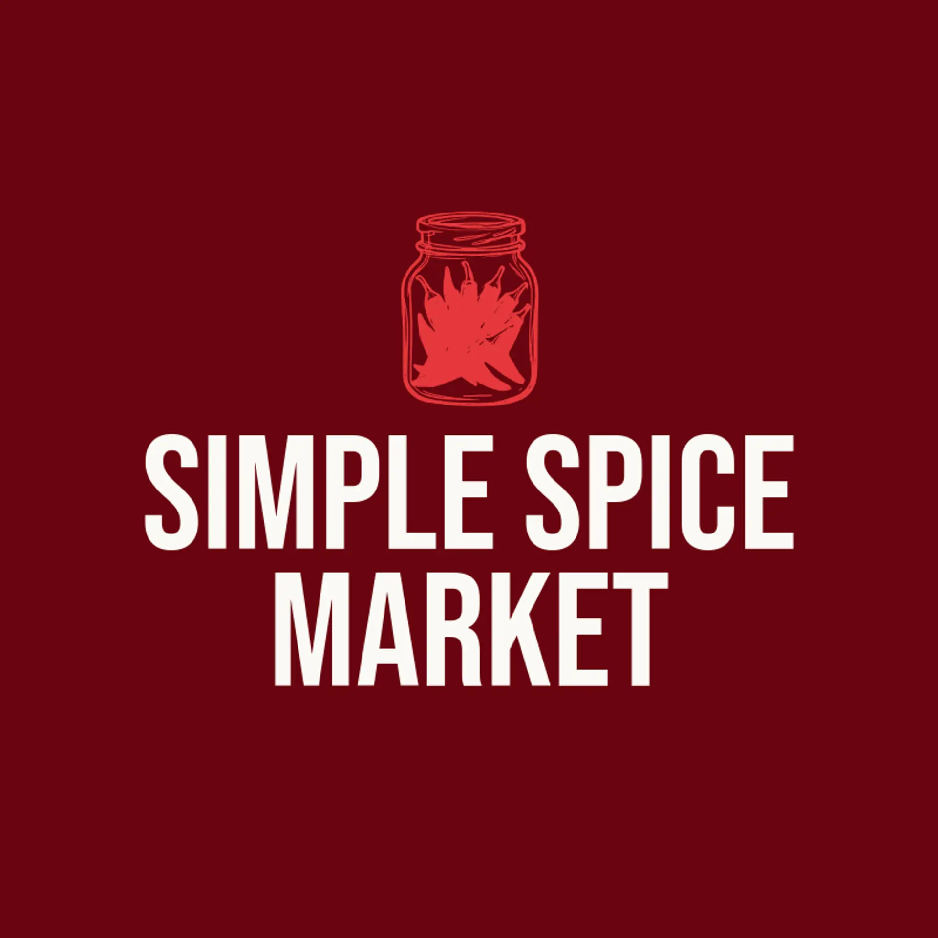 Simple Spice Market logo for mart