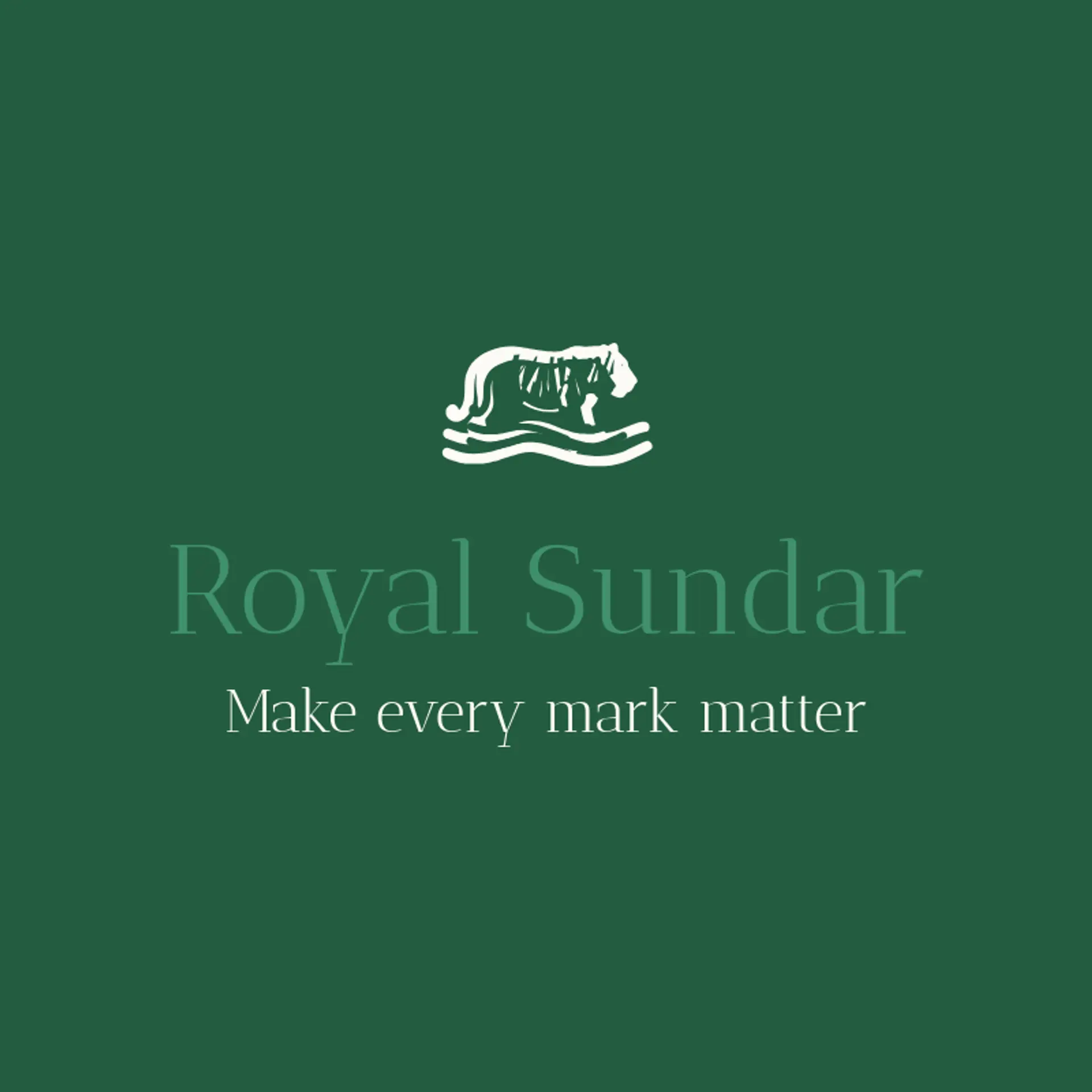 Royal Sundar logo for bengali