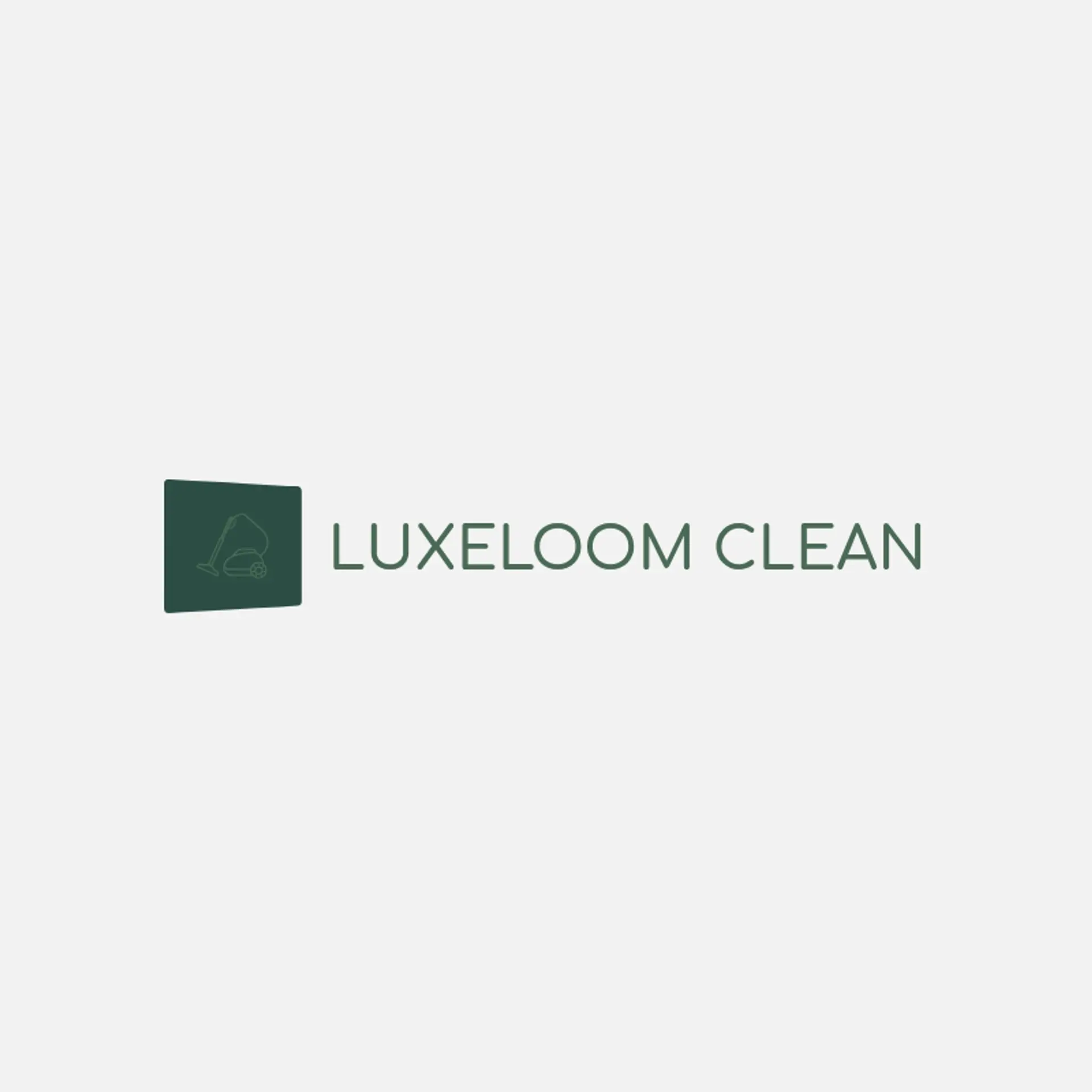 LuxeLoom Clean logo for carpet cleaning