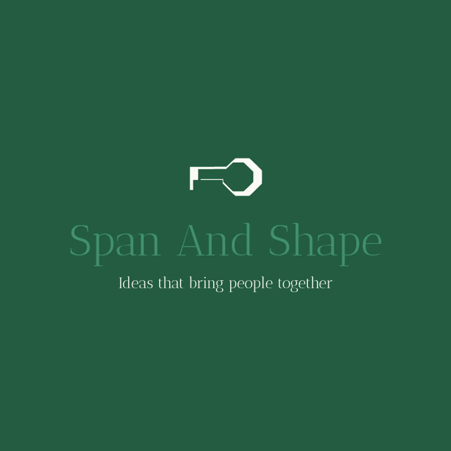 Span And Shape logo for hexagon
