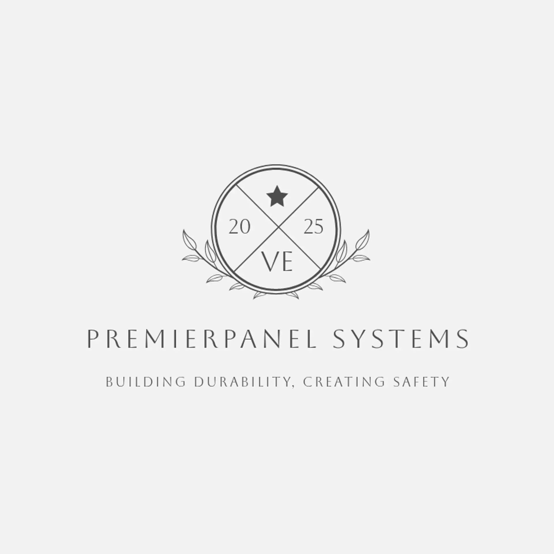 PremierPanel Systems logo for construction dry wall