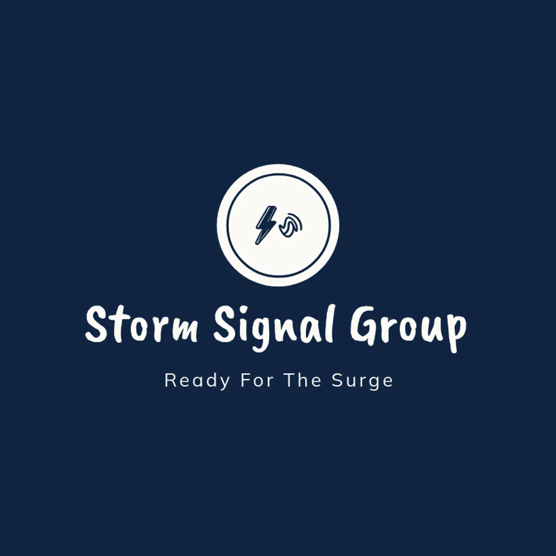 Storm Signal Group logo for lightning