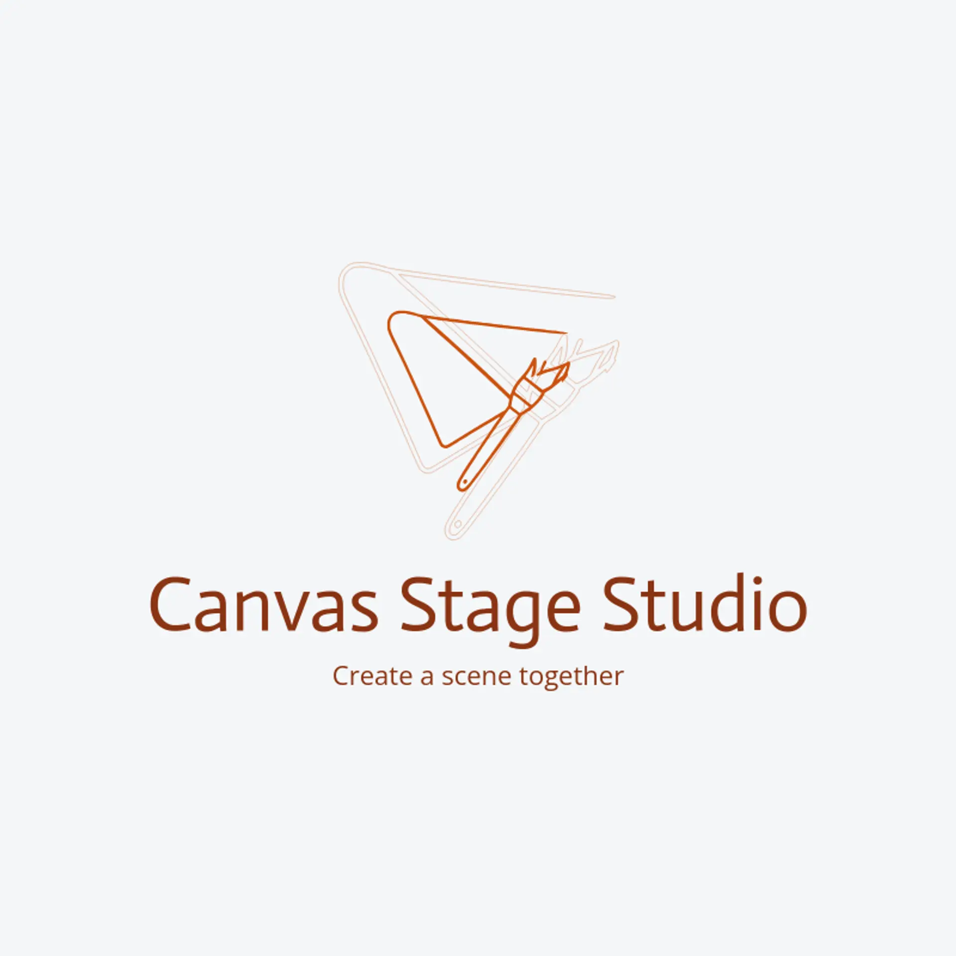 Canvas Stage Studio logo for theater